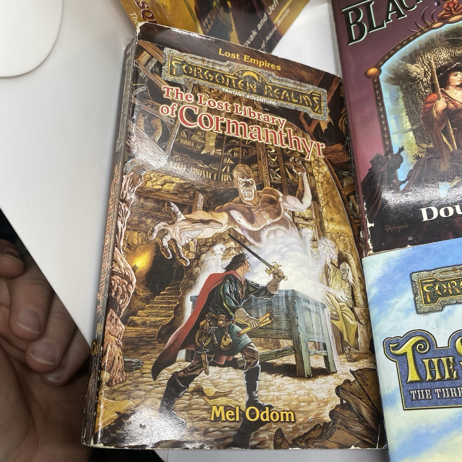 Forgotten Realms Book Lot 10 R.A. Salvatore Mel Odom Douglas Niles Paperback