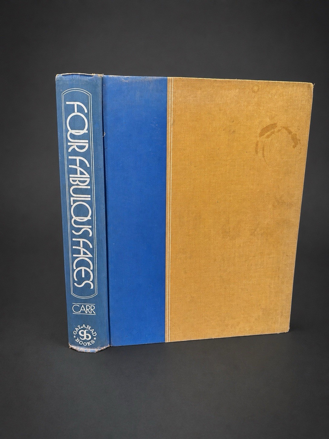 Four Fabulous Faces Larry Carr 1970 Hardcover Glamour Hollywood Photo Book