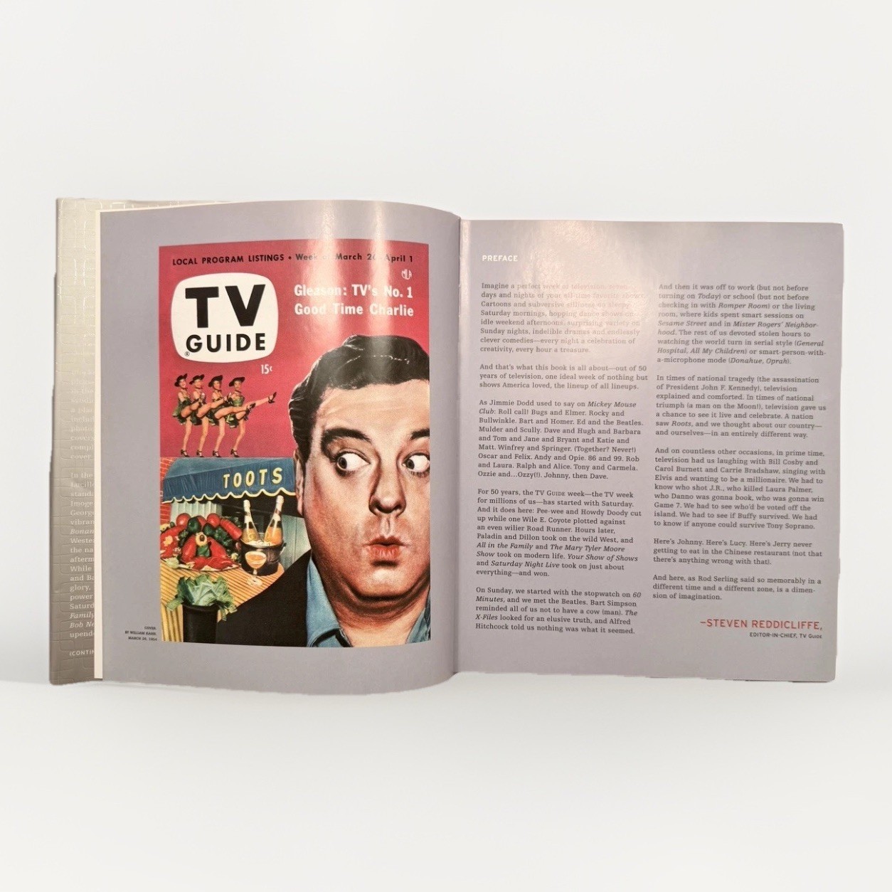 TV Guide Fifty Years of Television Large Hardcover w Dust Jacket ISBN 1400046858