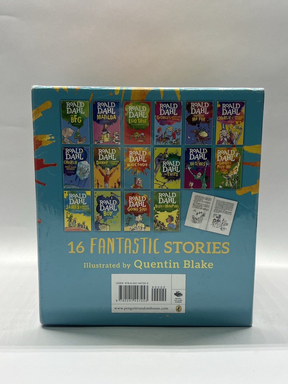 SEALED Roald Dahl Collection 16 Books Box Set | Matilda BFG Charlie James | NEW!