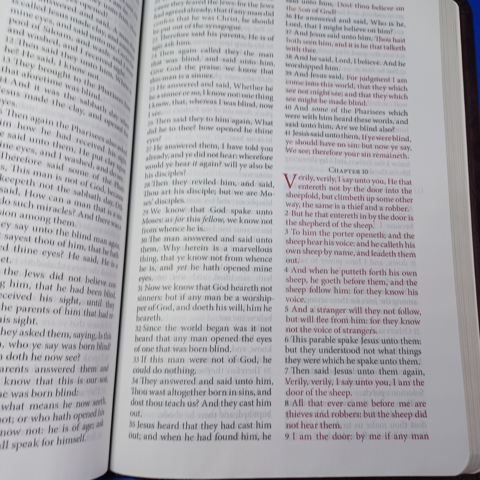 The Jack Van Impe Prophecy Bible Red Letter King James Limited Ed Gilt Pages