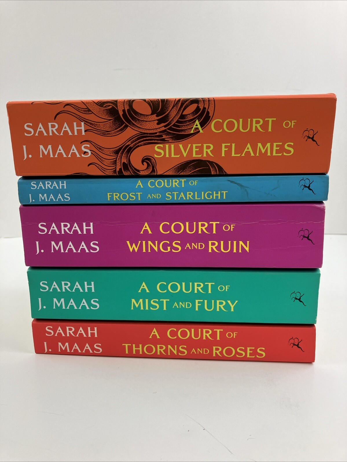 A Court of Thorns and Roses Complete Series by Sarah J. Maas, 5 Books, paperback