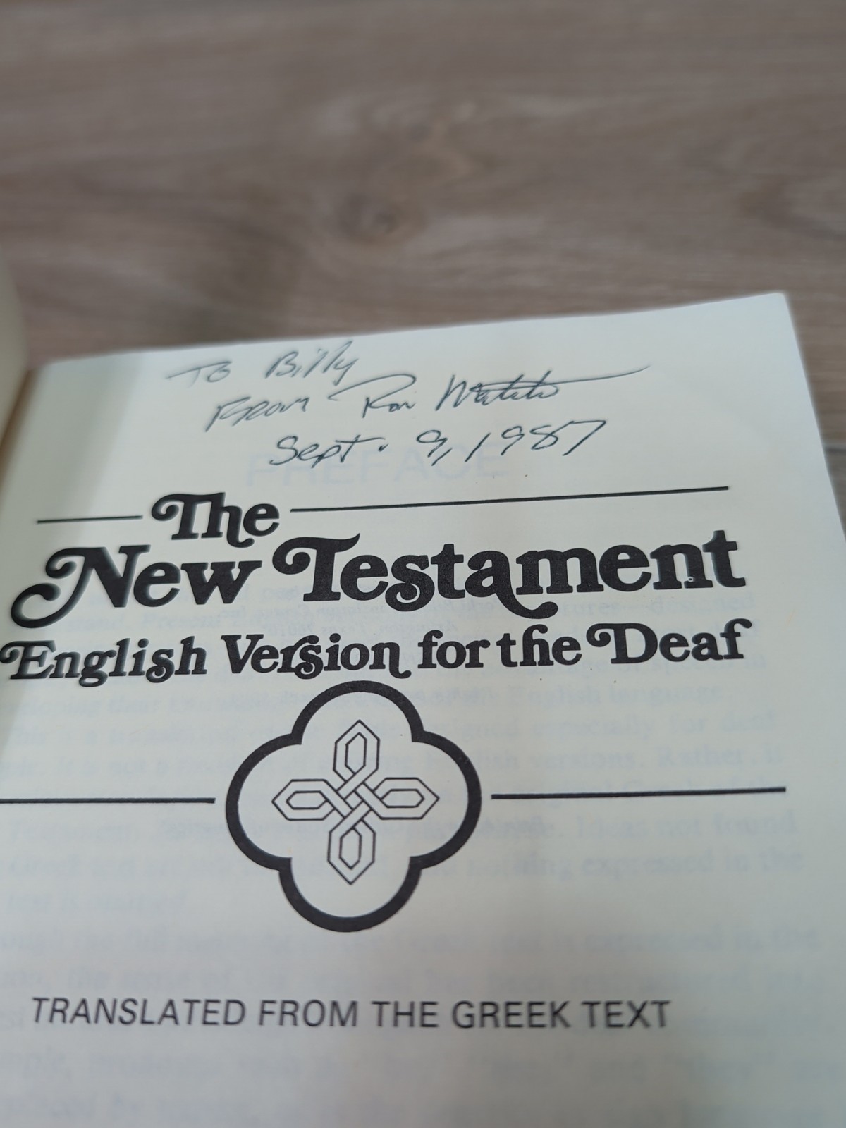 New Testament : English Version for the Deaf Baker Book House (Paperback)