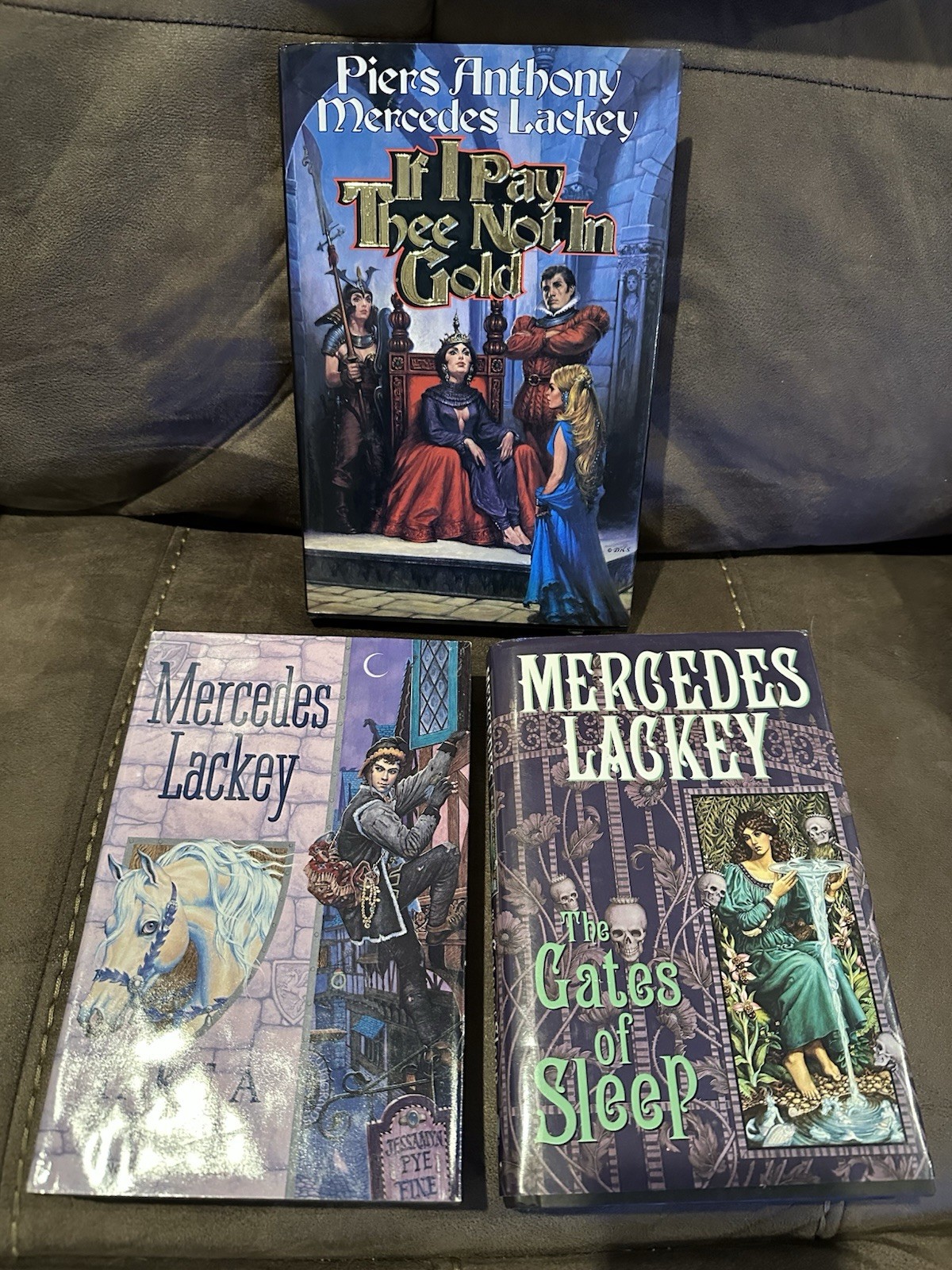 Mixed Lot of 3 Mercedes Lackey Hardcover Books