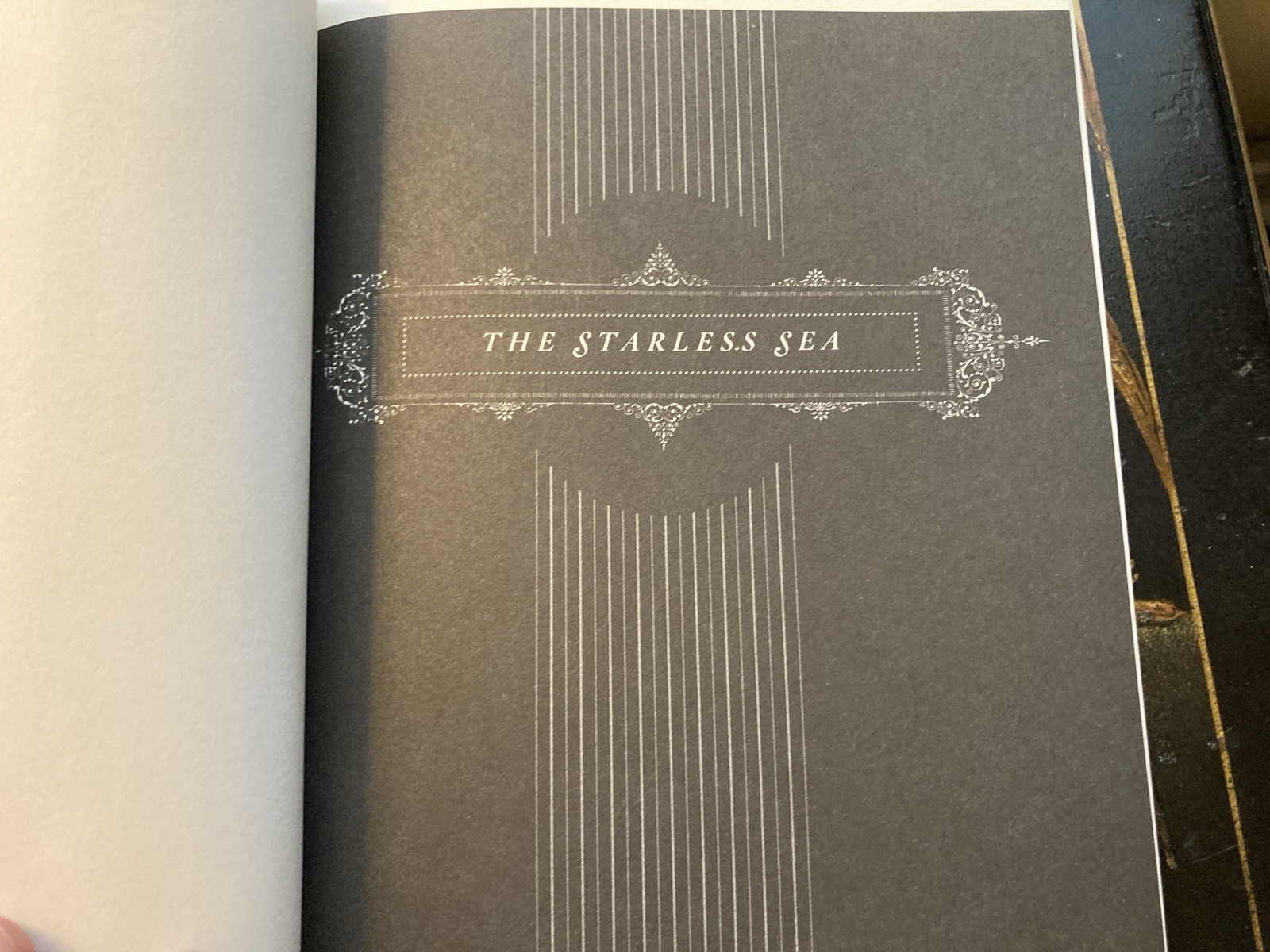 Erin Morgenstern The Starless Sea First Edition Hardcover Signed Doubleday