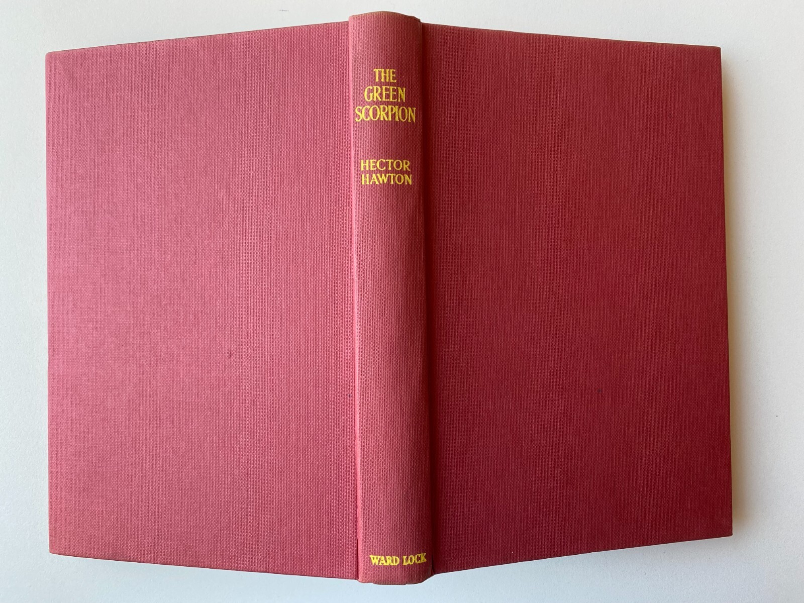 GREEN SCORPION~Hector Hawton~1957 HCDJ~Sheik~Sultan~British Spy~JUNIOR NOVEL~Wrd