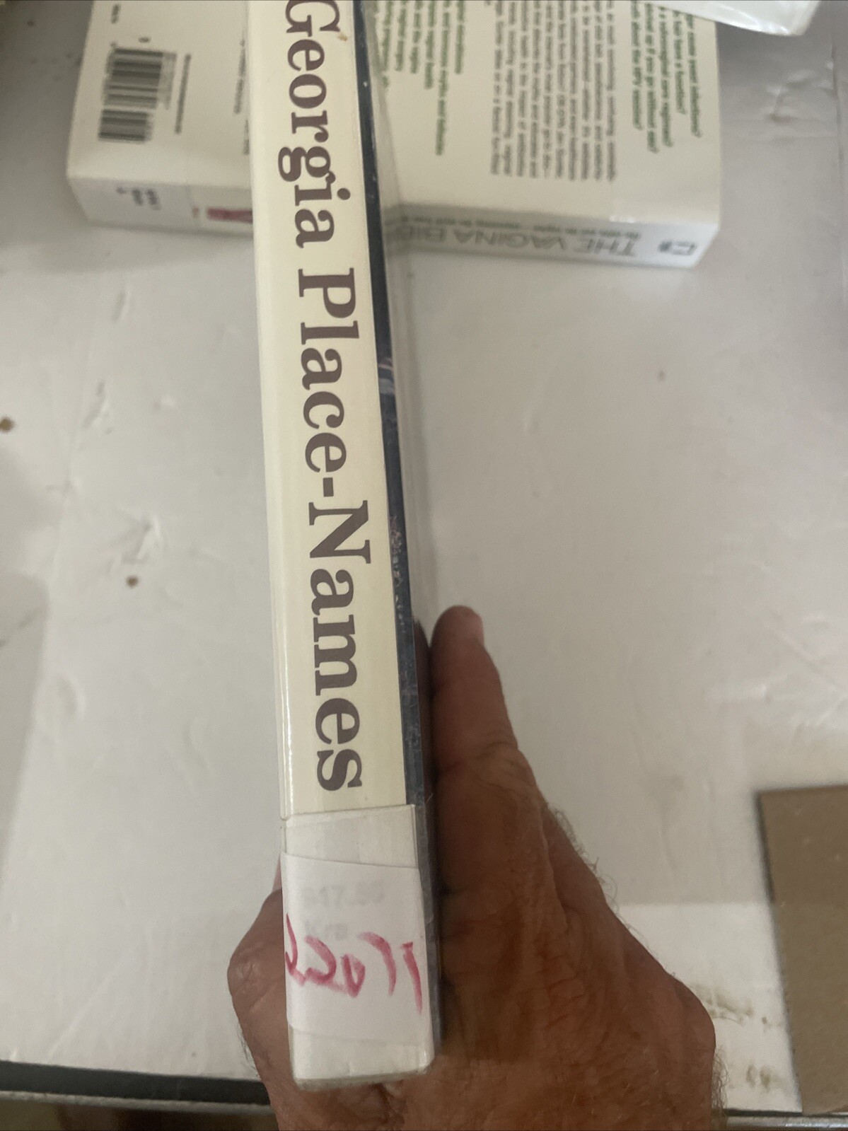 Georgia Places-Names Krakow, Kenneth 1994 Hardcover Edition Georgia Interest
