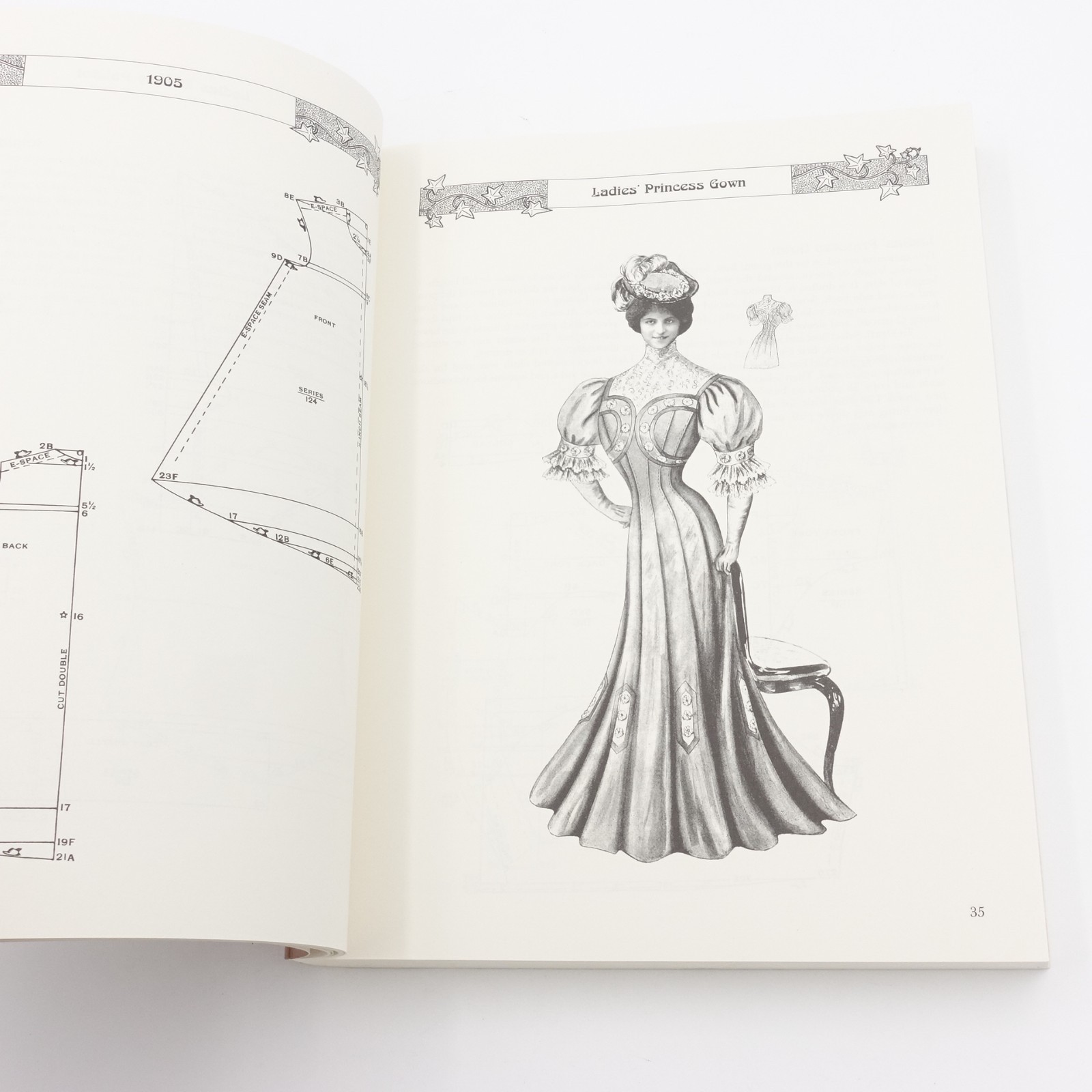 The Edwardian Modiste 85 Authentic Patterns With Instructions Fashion Plates VGC