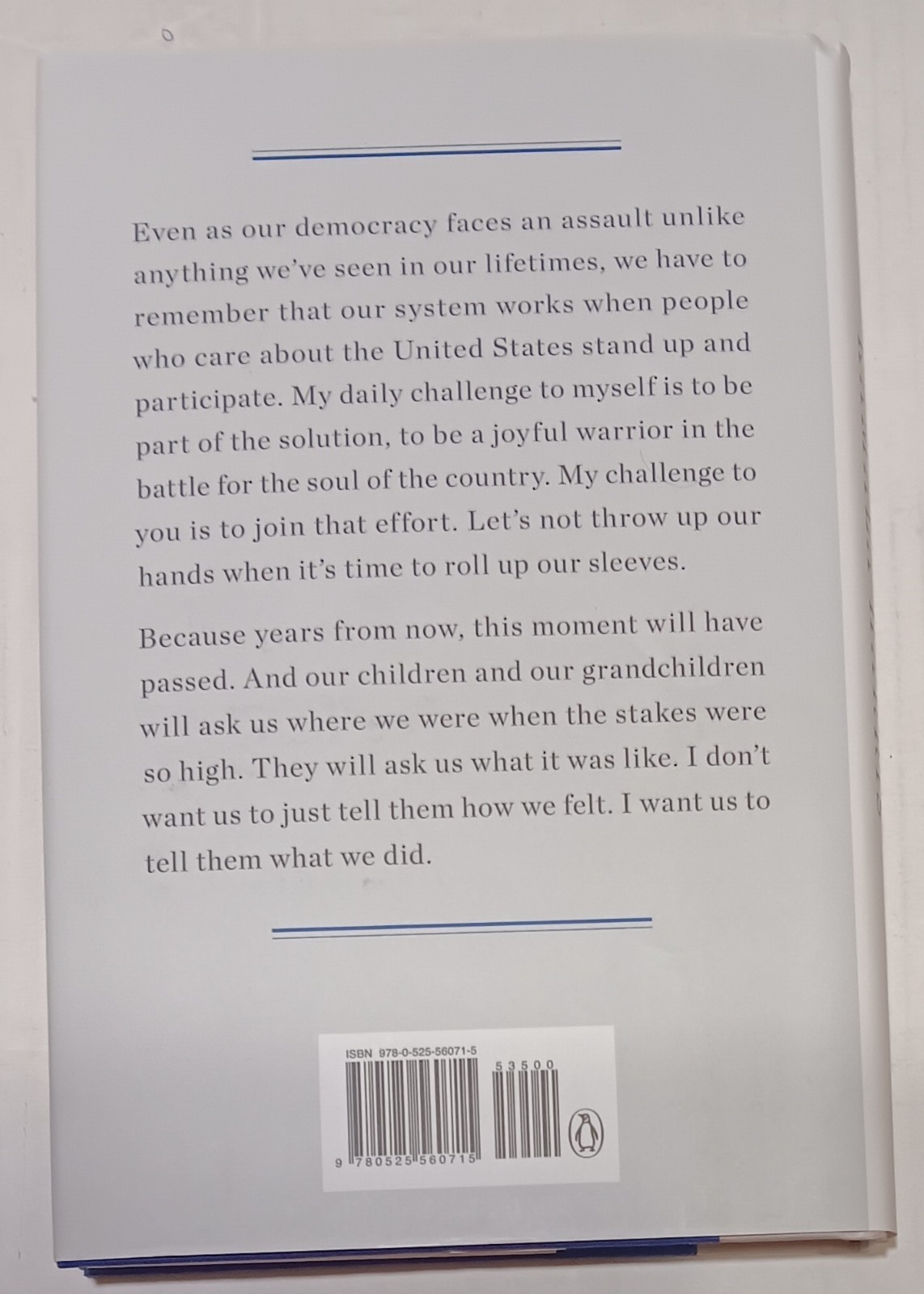 Kamala Harris, 107 Days + The Truths We Hold (LOT of 2 NEW hardcovers)