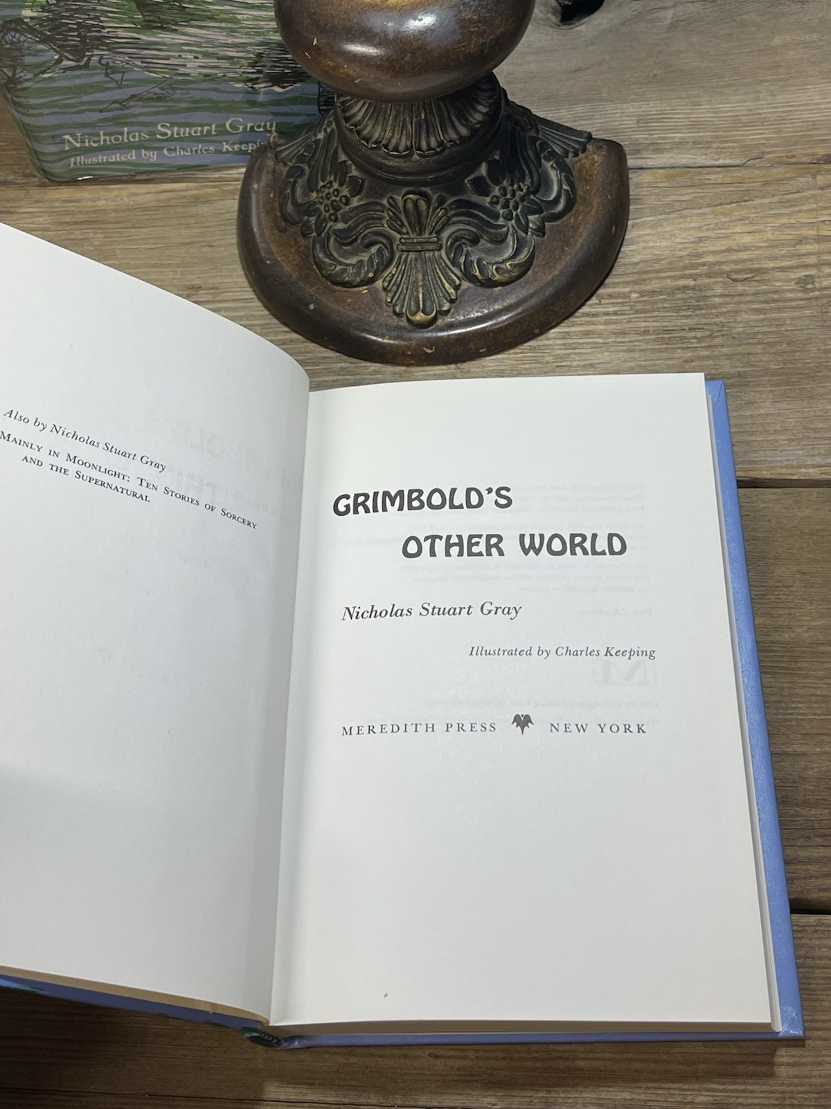 Grimbold’s Other World 1968 First US Edition HC DJ BCE Gtg Nicholas Stuart Gray