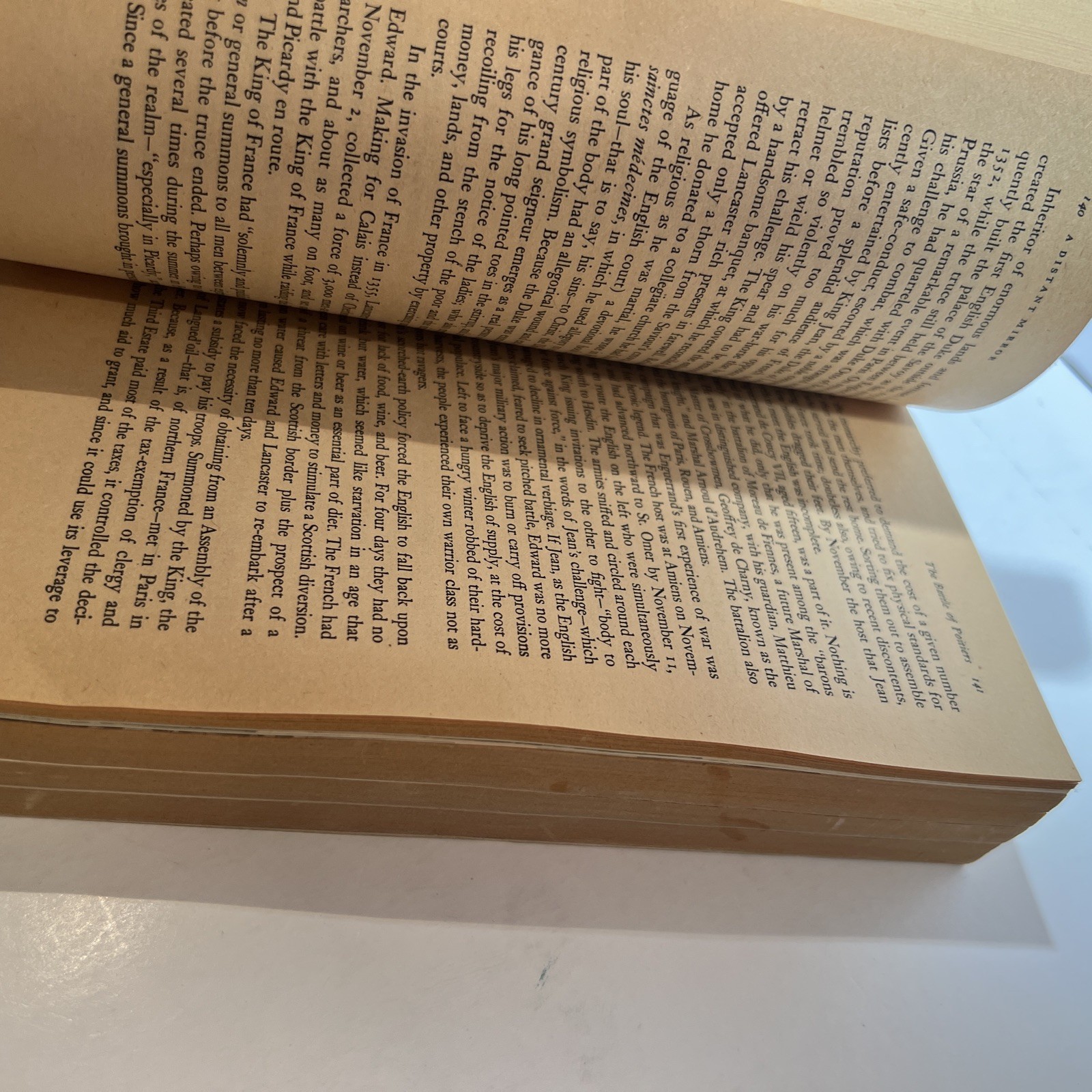 A Distant Mirror: The Calamitous 14th Century by Tuchman, Barbara W. Ballantine