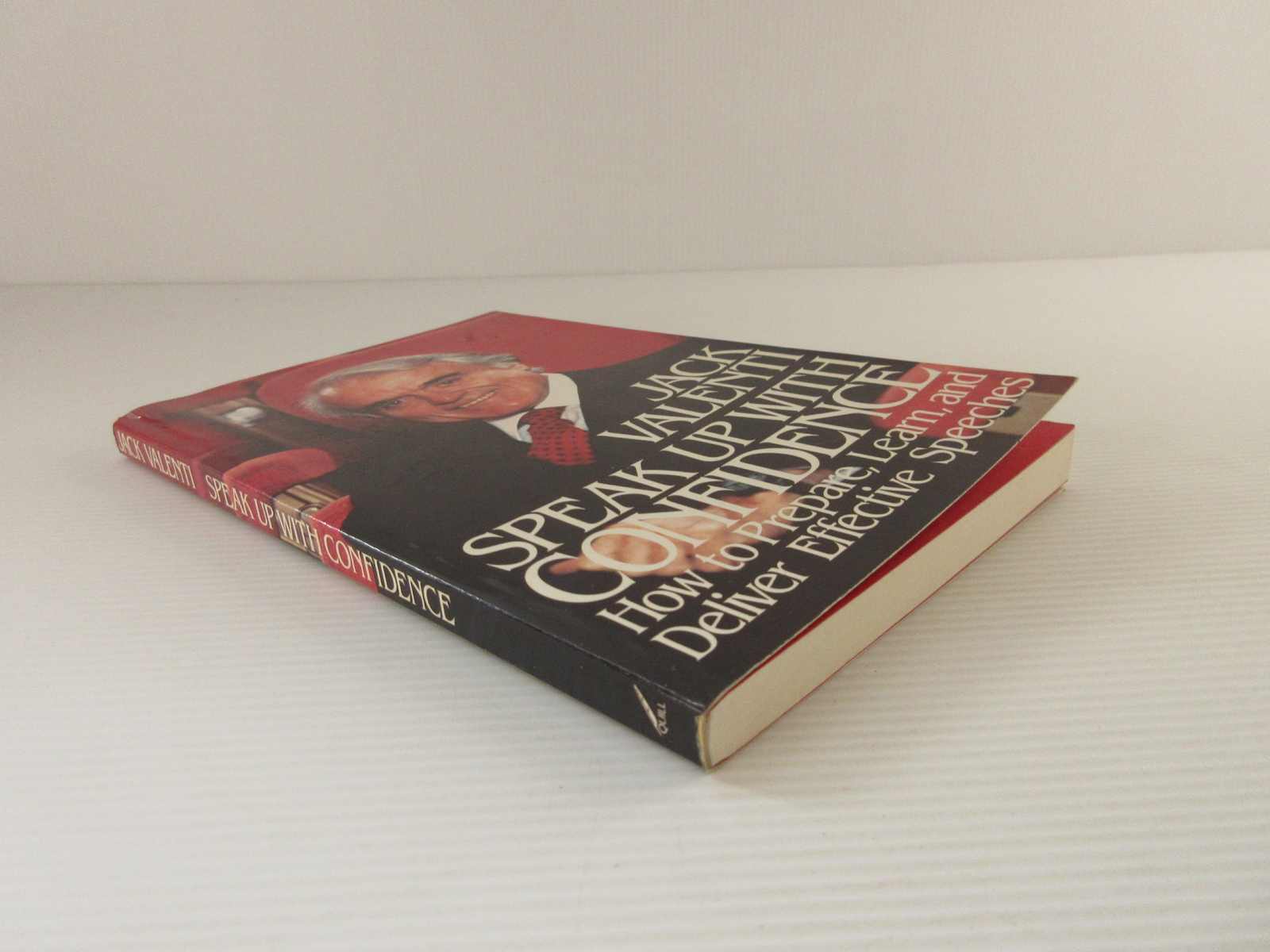 Speak Up With Confidence By Jack Valenti Paperback Non-Fiction Self-Help Book
