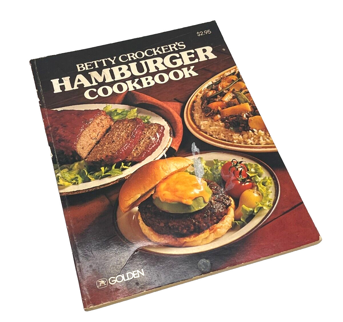 Betty Crocker Hamburger Cookbook Vintage 1977-72 pages Golden- See Video