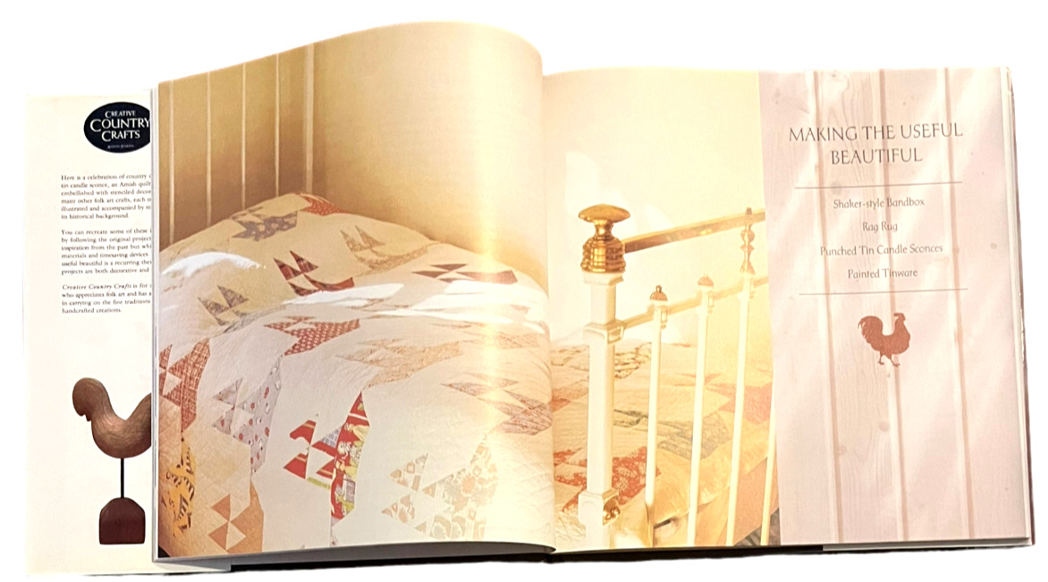 Creative Country Crafts by Alison Jenkins – Hardcover Book 1974 / HC Book
