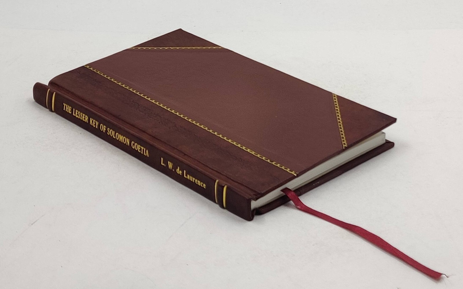 The Lesser Key of Solomon Goetia The Book of Evil Spirits 1916 [Leather Crafted]