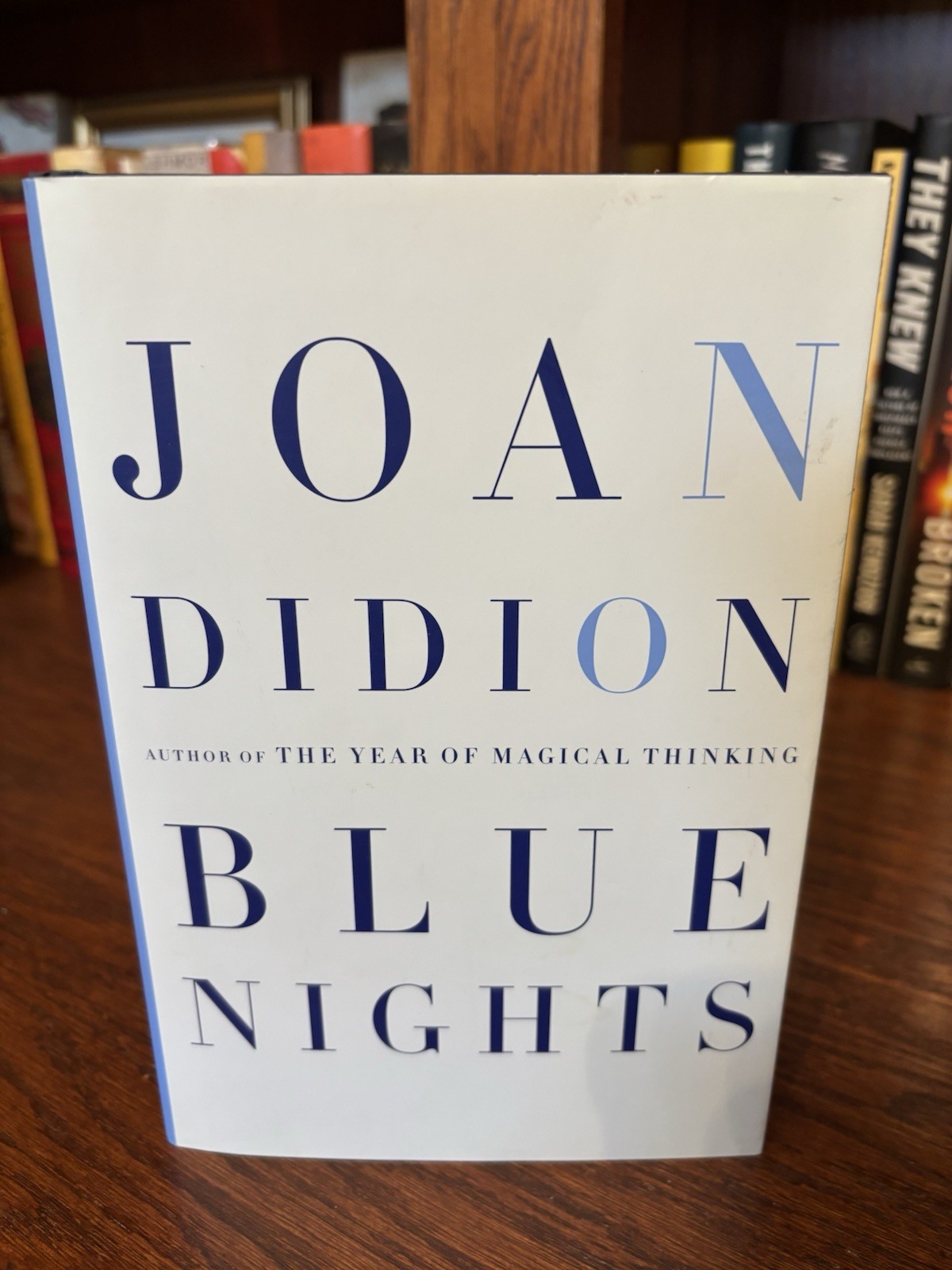 Blue Nights. Joan Didion. 1st HC Ptg. Knopf 2011 Fine Unread