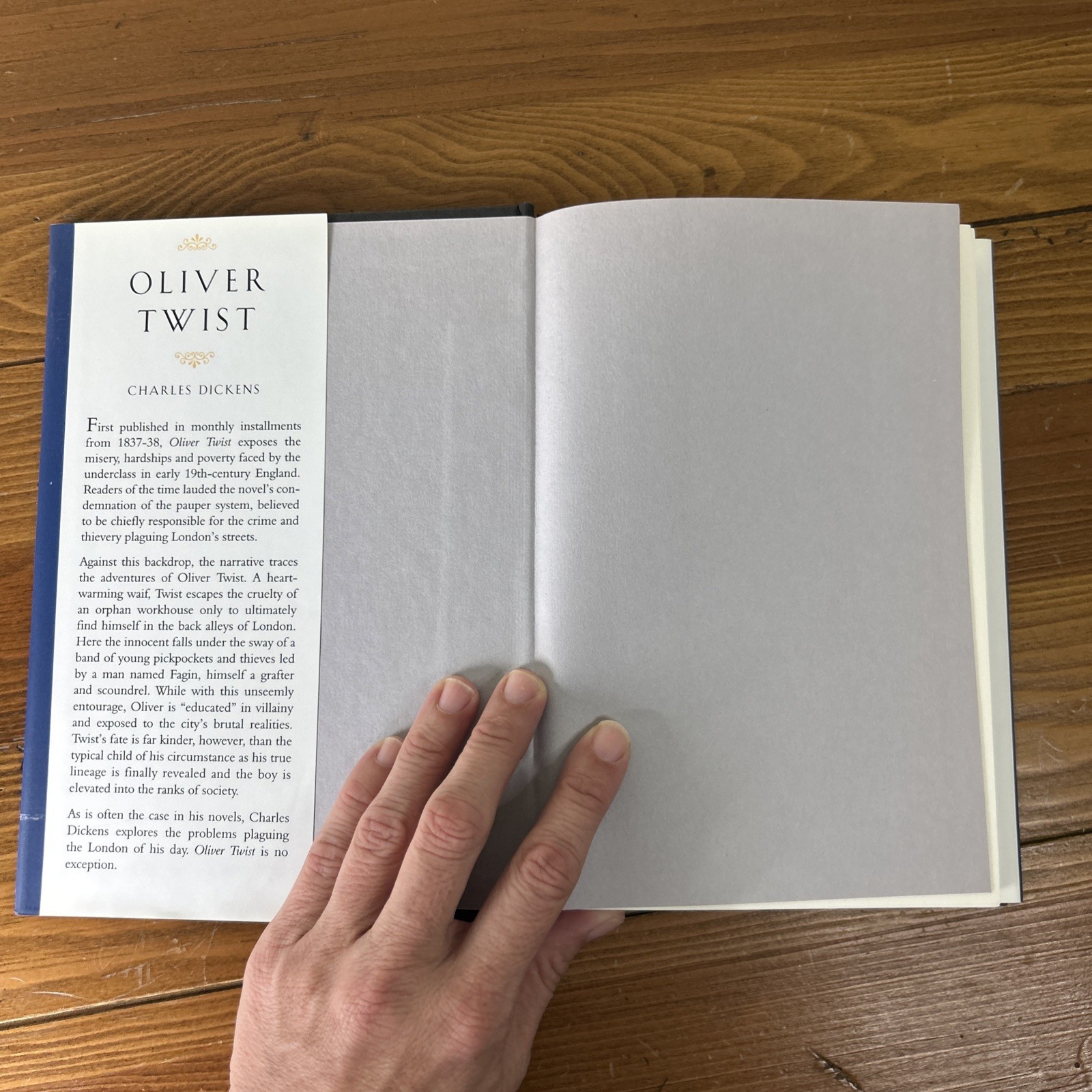 Oliver Twist by Charles Dickens State Street Press 2002 Hardcover Dust Jacket