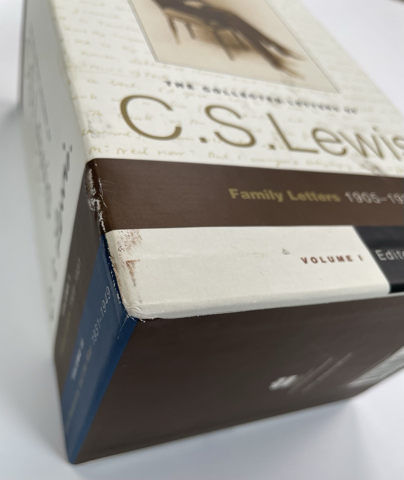 The Collected Letters of C.S. Lewis Vol 1 & 2 PB Box Set Walter Hooper Zondervan