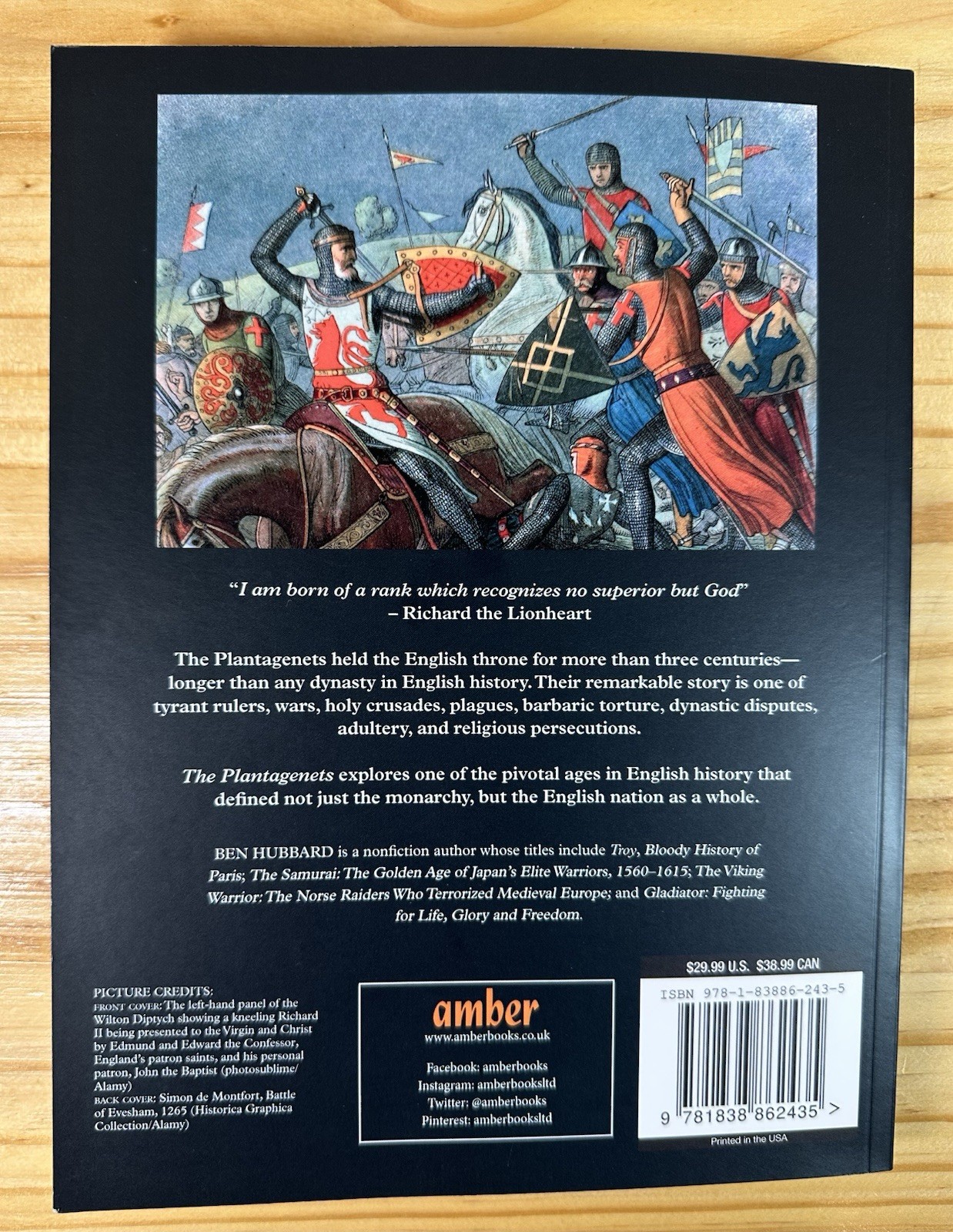 The Plantagenets: A History of England’s… by Hubbard, Ben Paperback / softback