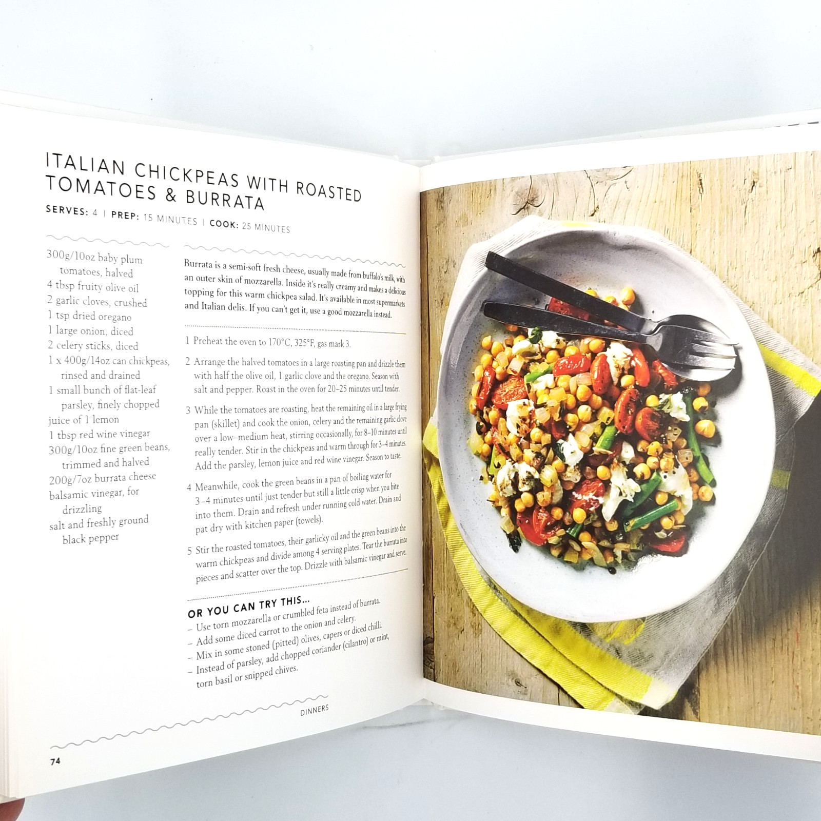 The Chickpea Cookbook by Heather Thomas – 2017 Ebury Press, London – Like New