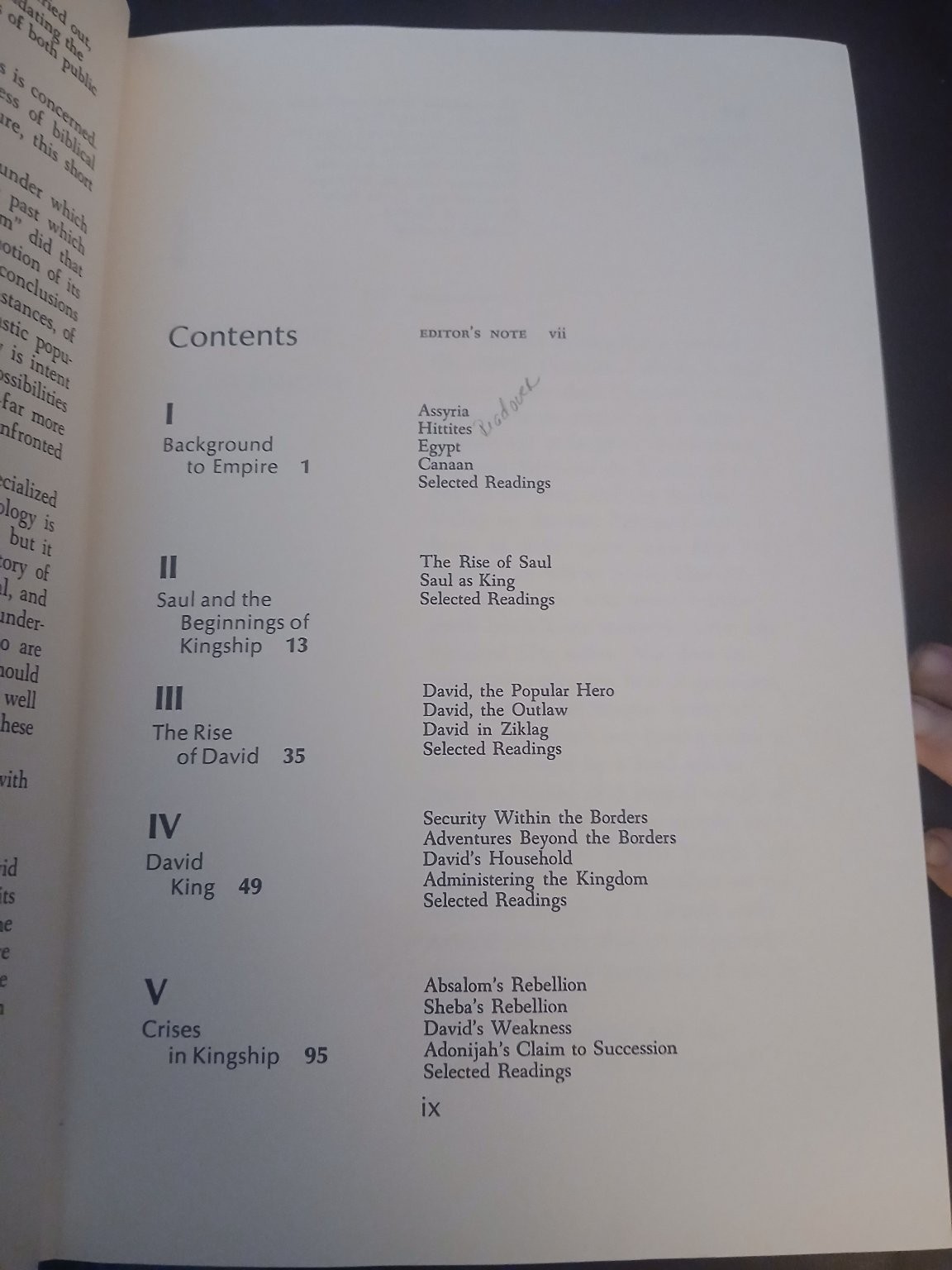 The World of David and Solomon Eugene H. Maly 1966 Prentice-Hall Bible