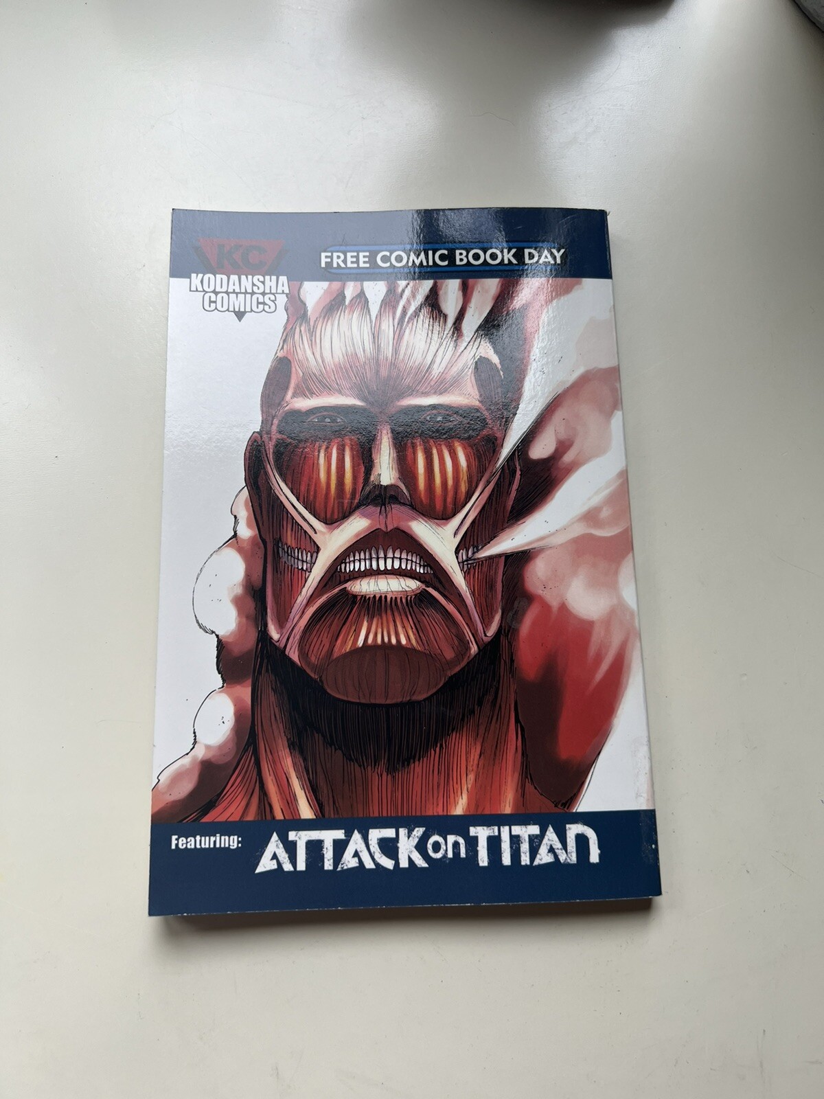 Attack On Titan Free Comic Book Day 2015 Kodansha Comics Sampler Manga Paperback