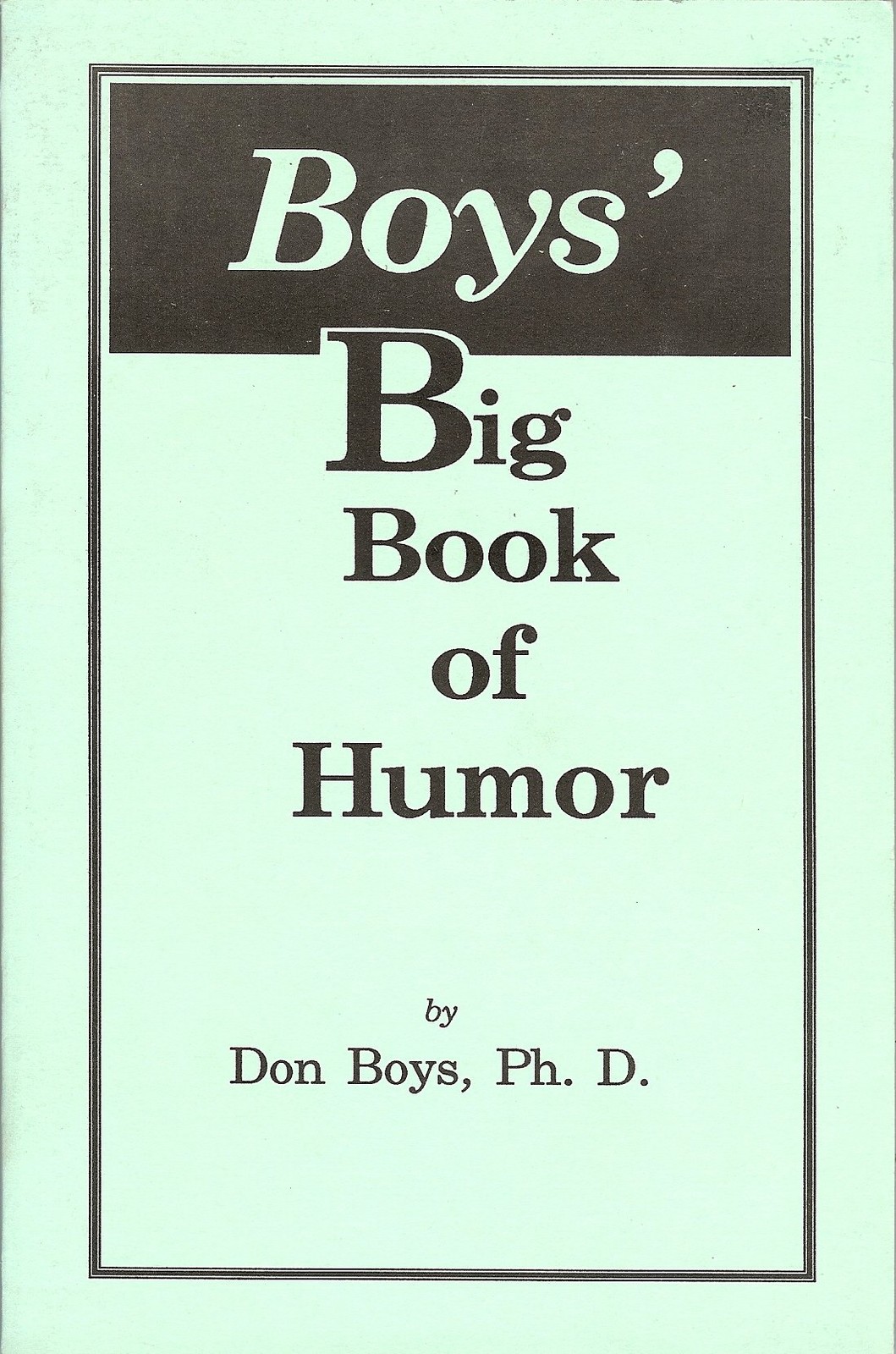 boys‘ Big book of Humor