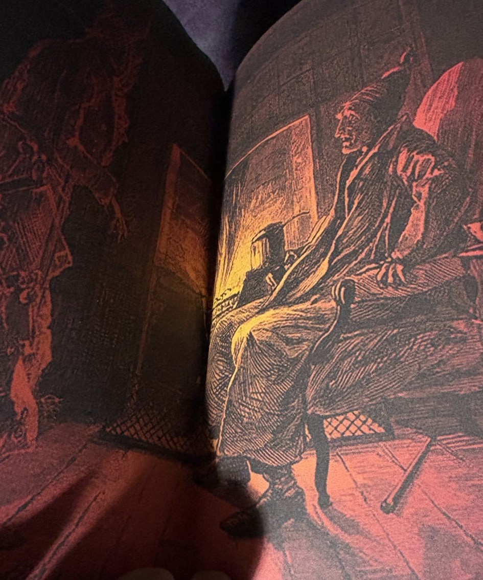 A CHRISTMAS CAROL & HOLIDAY TREASURES Charles Dickens Faux Leather Bound (2013)