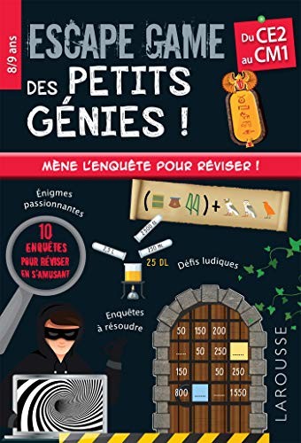 Escape Game Des Petits Génies Ce2-Cm1 (Jeux Et Activités) by Quénée, Mathieu The
