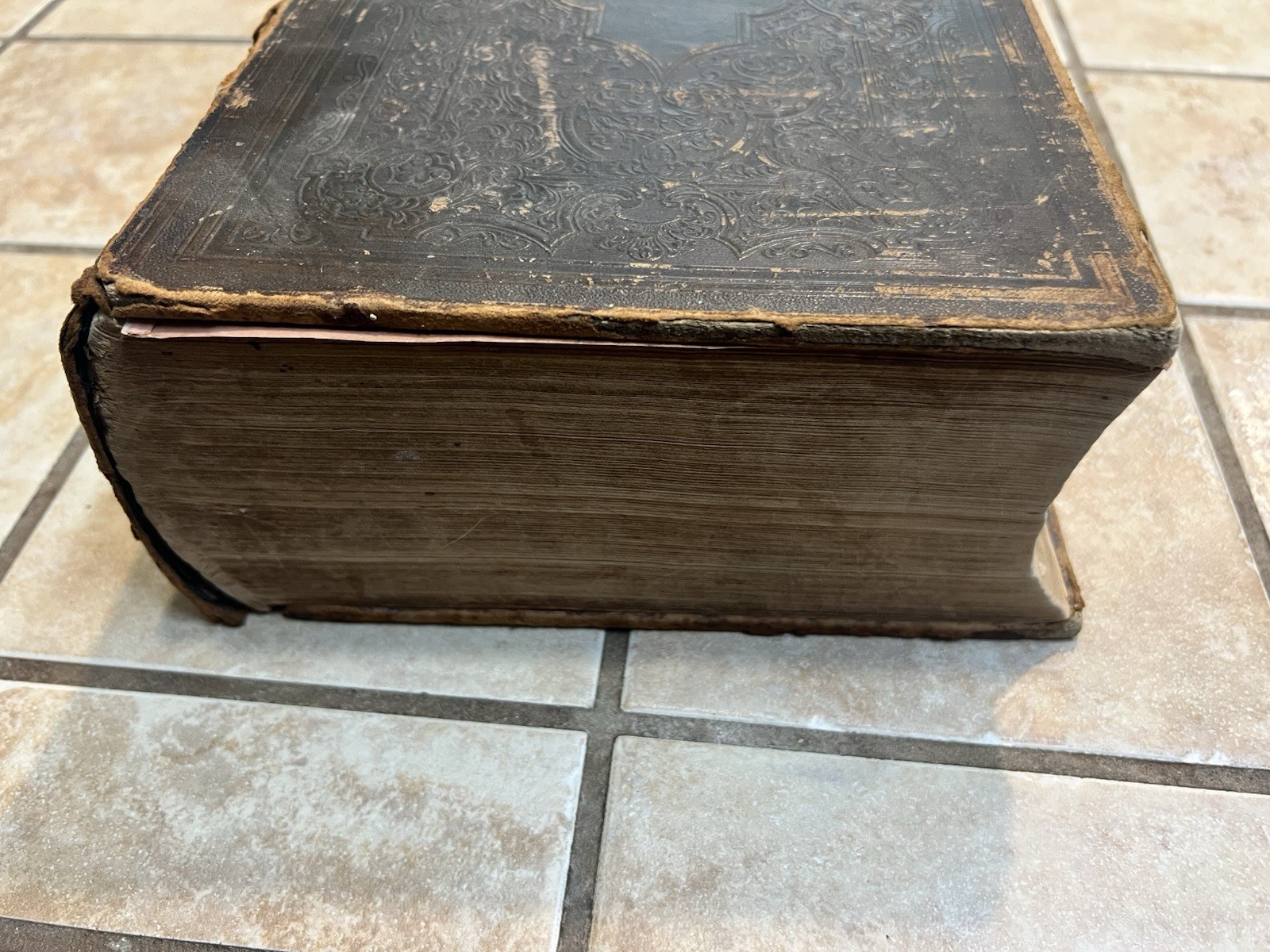 Holy Bible 1867 Old And New Testiment Leather