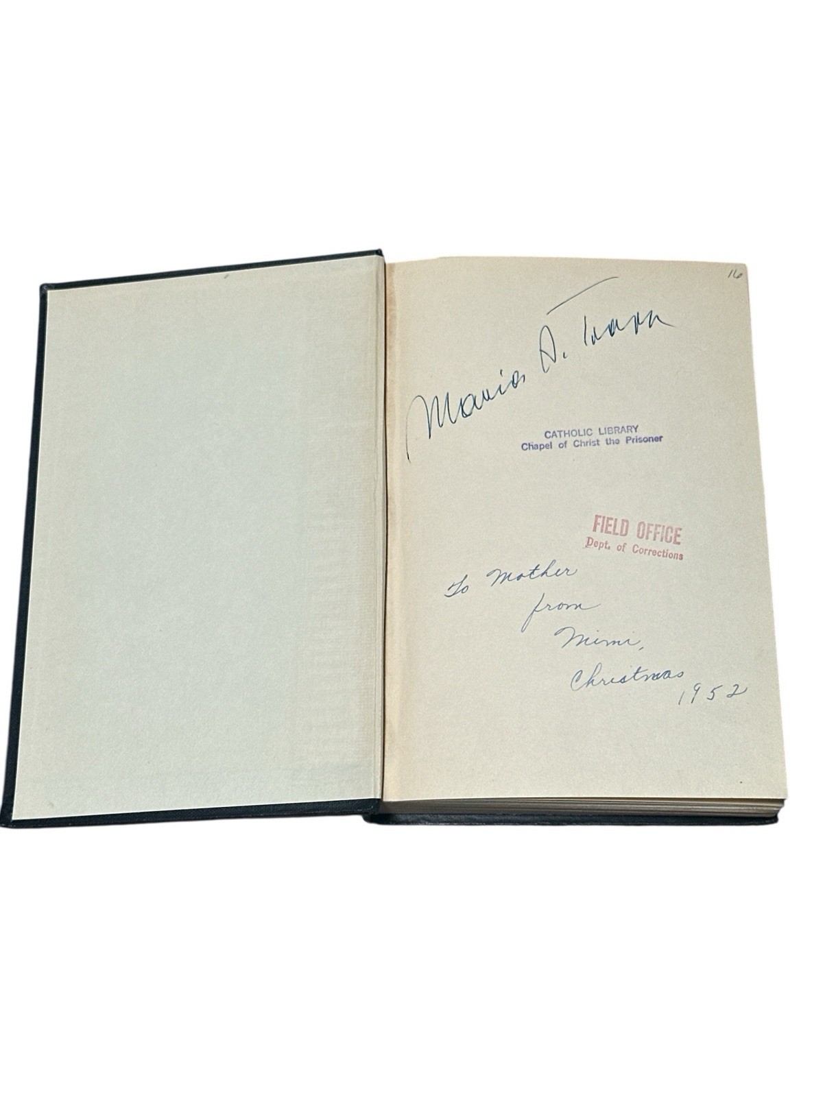 Maria Augusta Trapp. Yesterday, Today and Forever 1952 1st Ed. 2nd Print Signed!