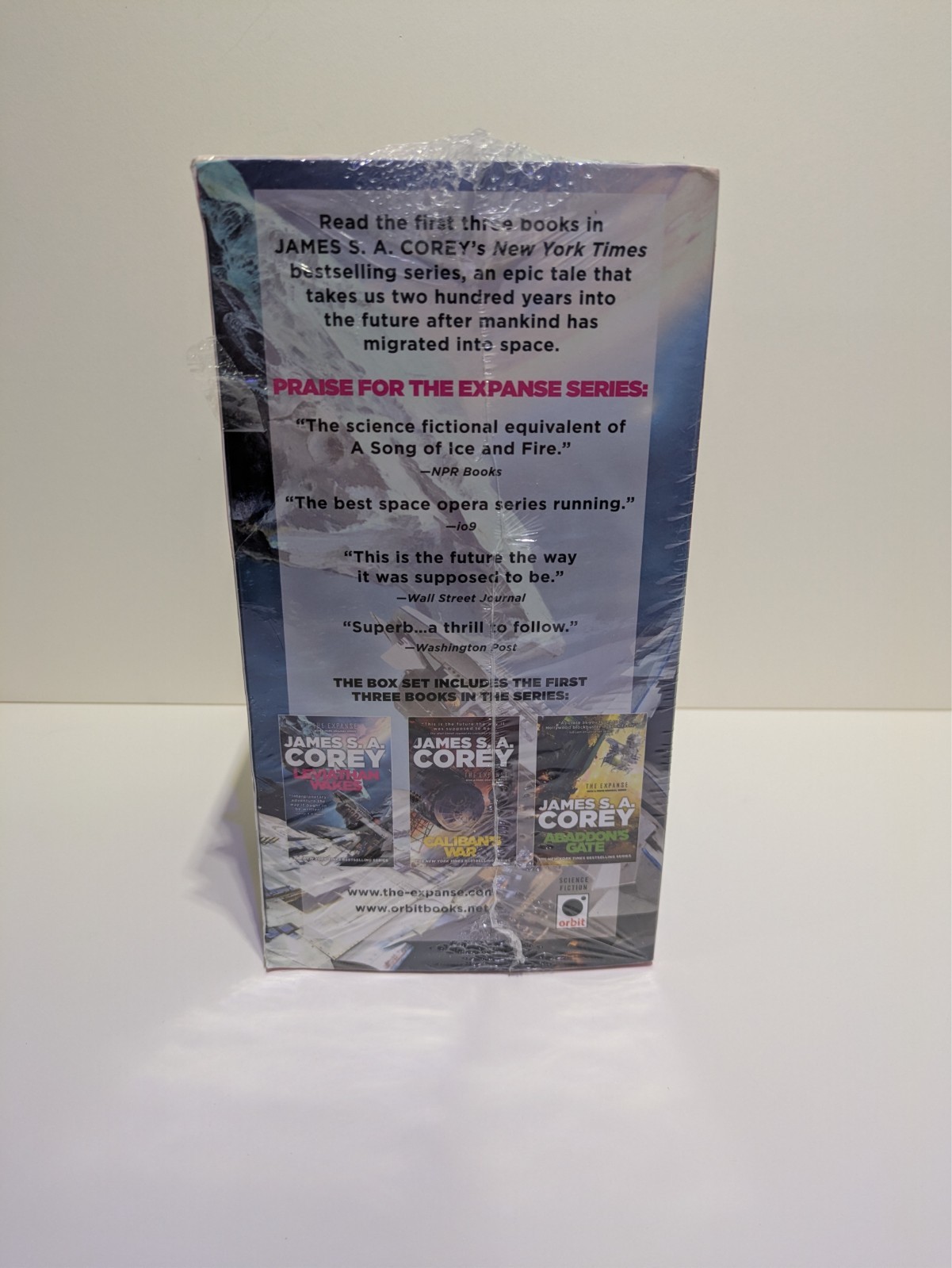 The Expanse Boxed Set: Leviathan Wakes, Caliban’s War & Abaddon’s Gate Sealed