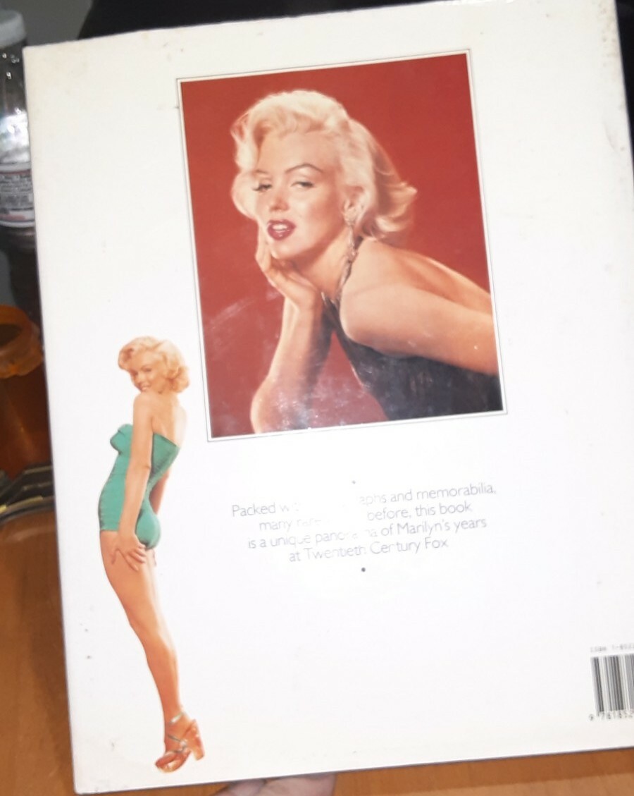MARILYN at 20th Century Fox 1987 1st UK printing. 220 pages. (SEE PICS).