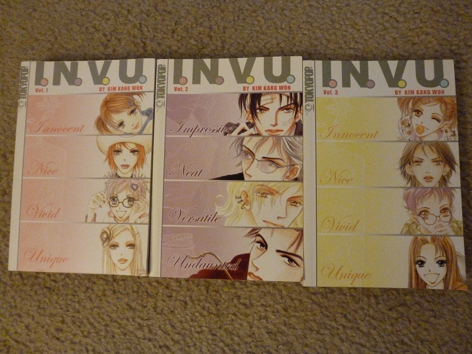Invu Vol. 1 Kim Kang Won paperback Very Good