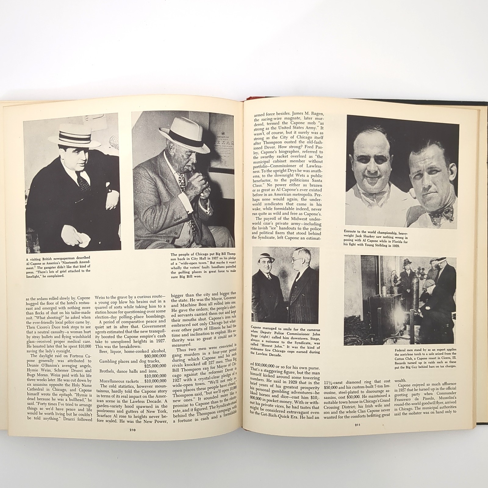 The Lawless Decade Pictorial History 1920s Hardcover Book Paul Sann 1957