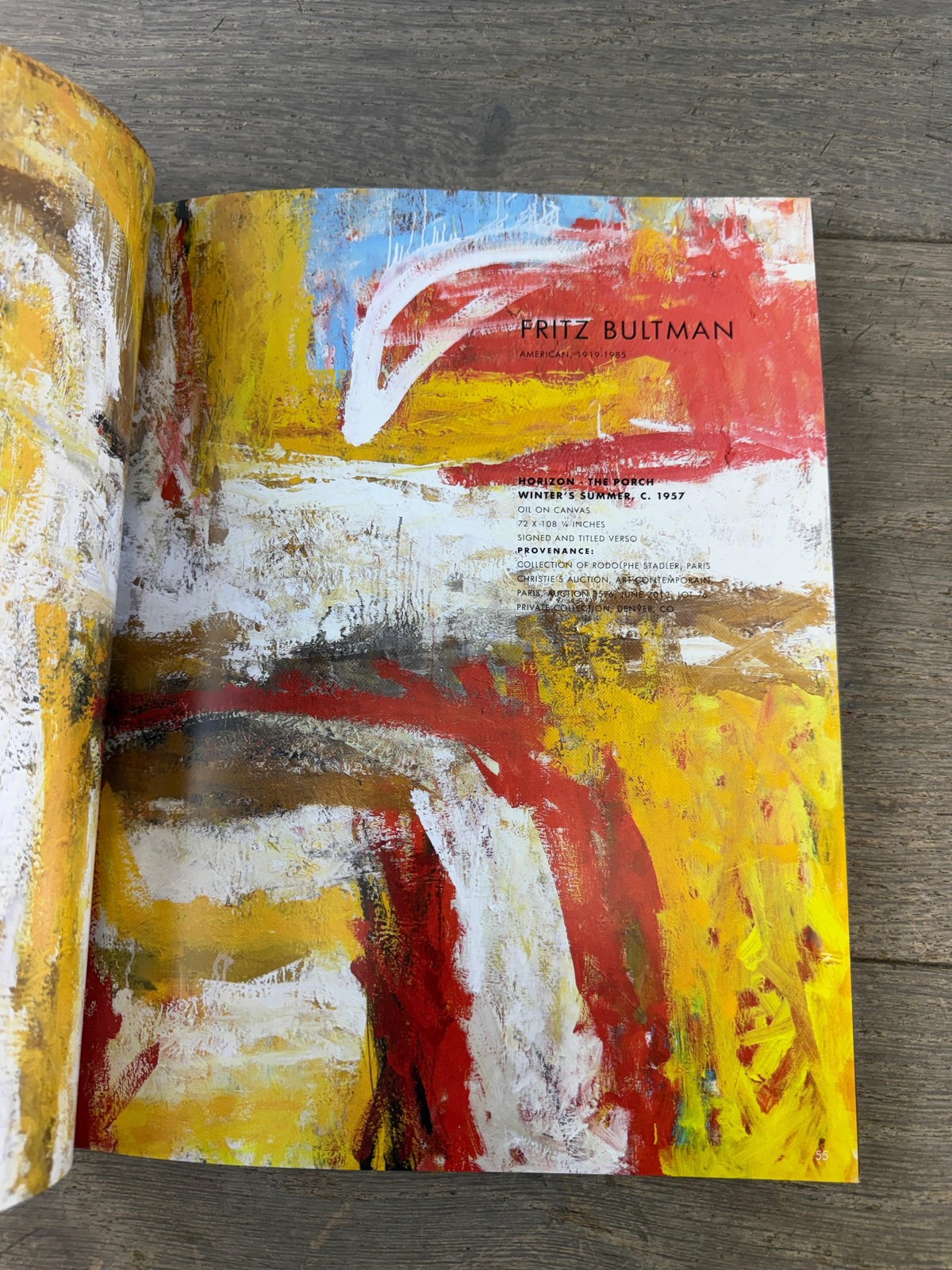 Vallarino Fine Art Modern Postwar Abstract Addictions 2022 Large PB Multicolor