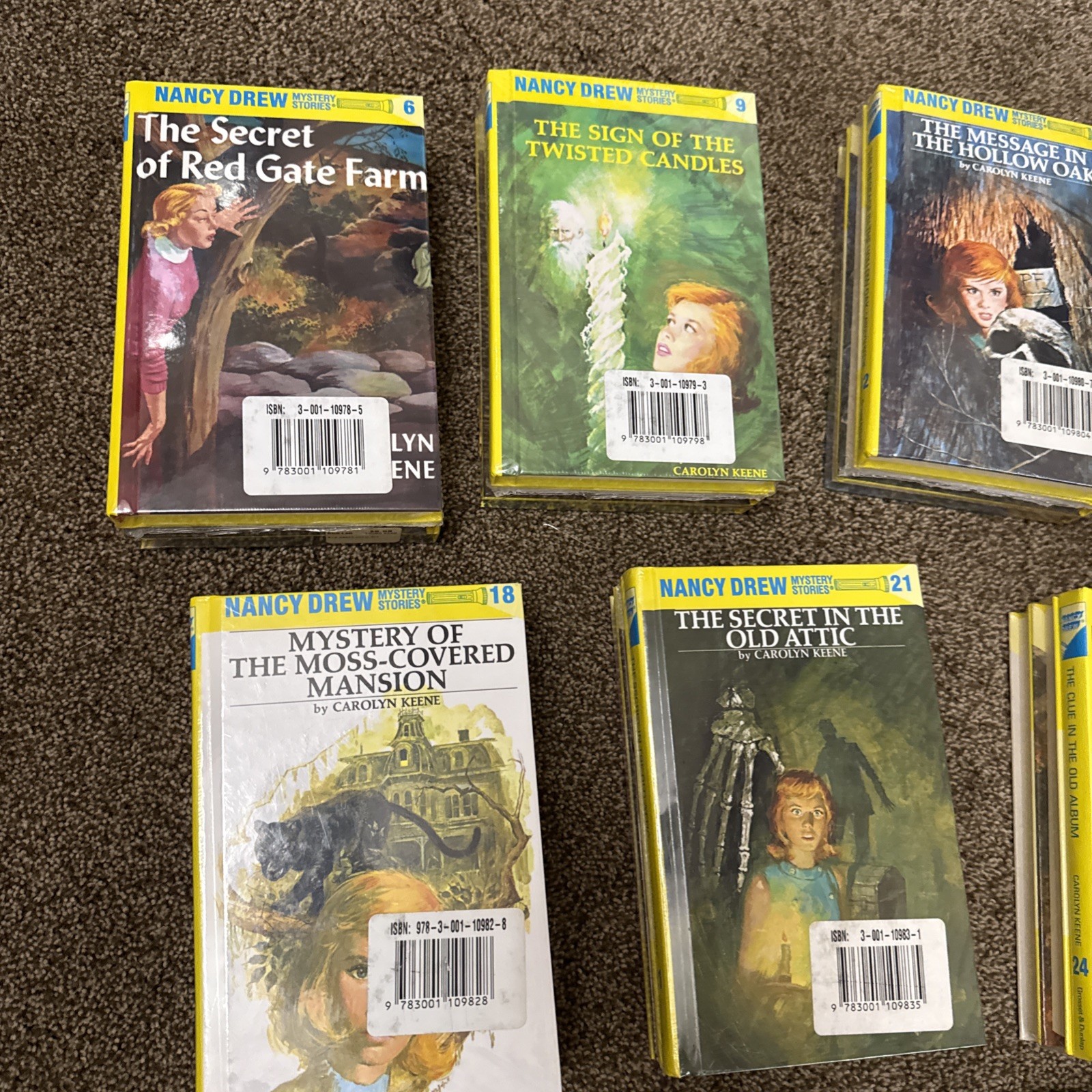 Nancy Drew Mystery Stories Books 4-33 Set 30 Hardcover Sealed Collection