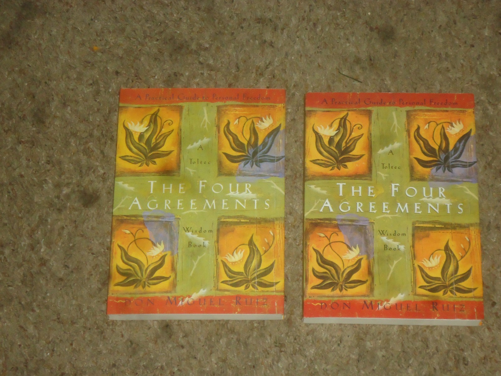 Lot 20 Copies The Four Agreements Don Miguel Ruiz + 1 Copy in Spanish
