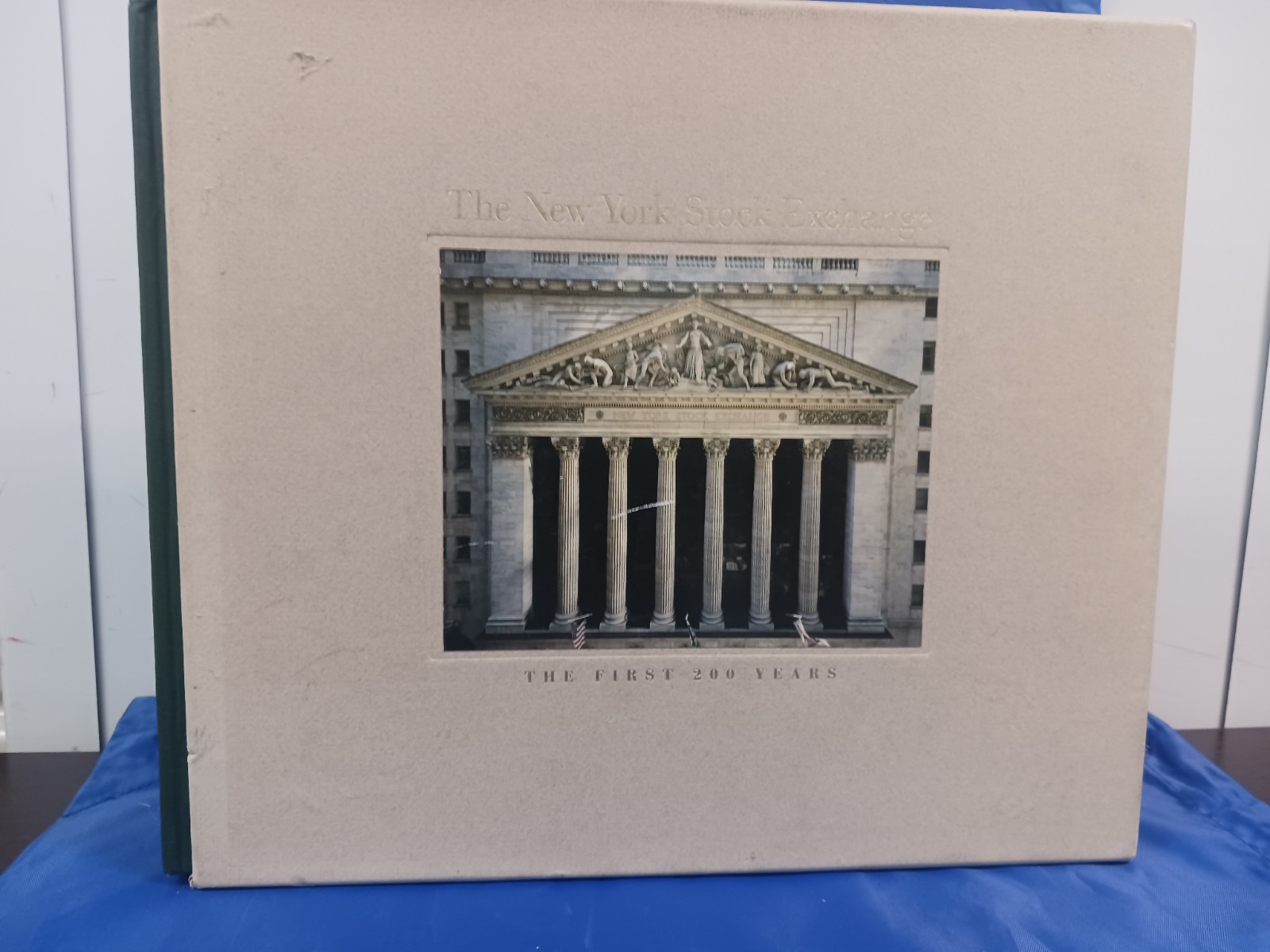 New York Stock Exchange: The First 200 Years – HC & Slipcase By James E Buck