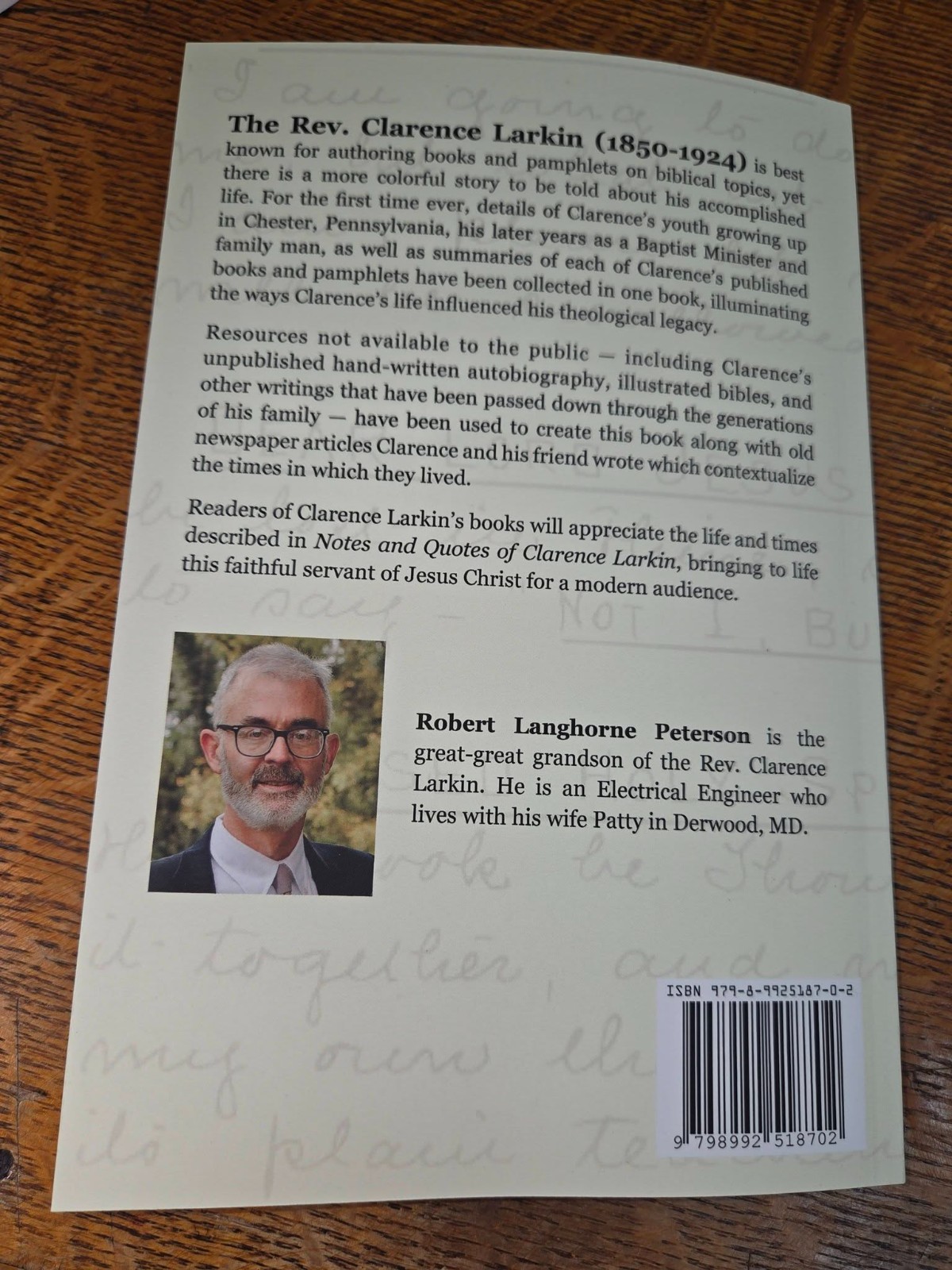 Notes and Quotes of Clarence Larkin