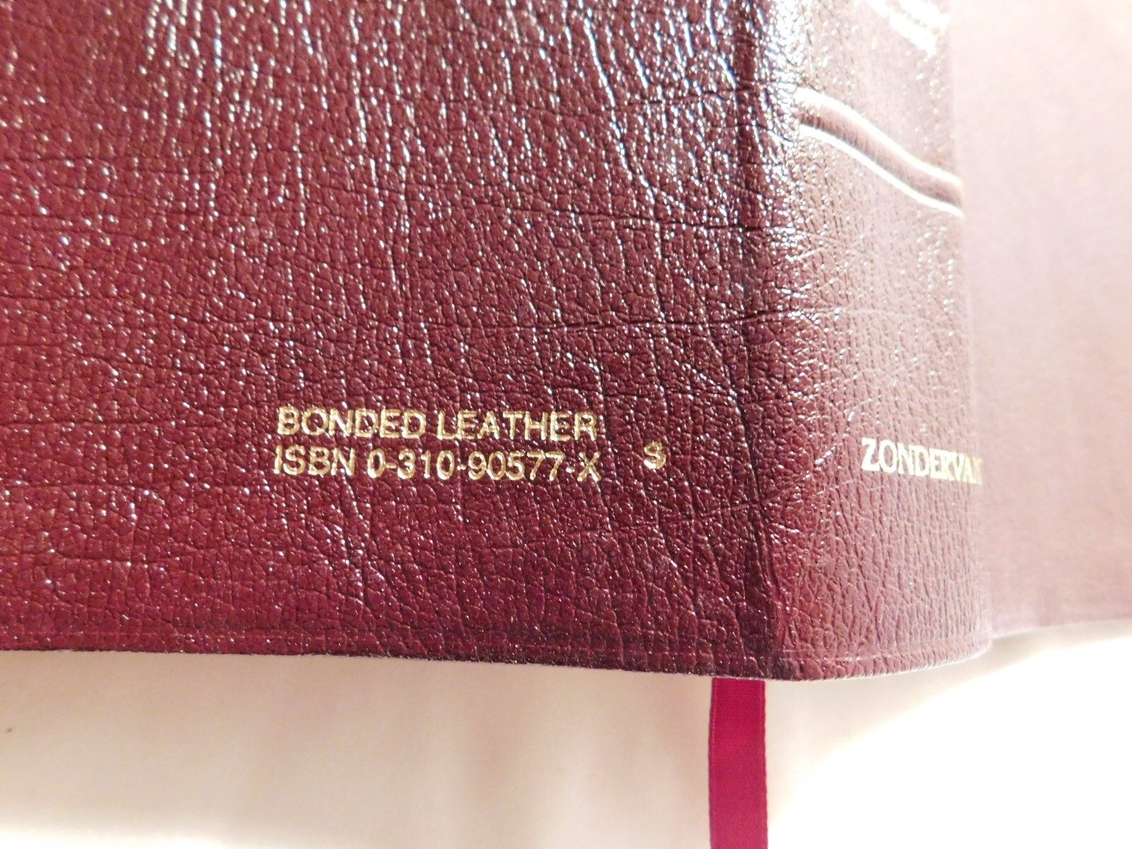 Holy Bible New International Version Old and New Testaments Bonded Leather