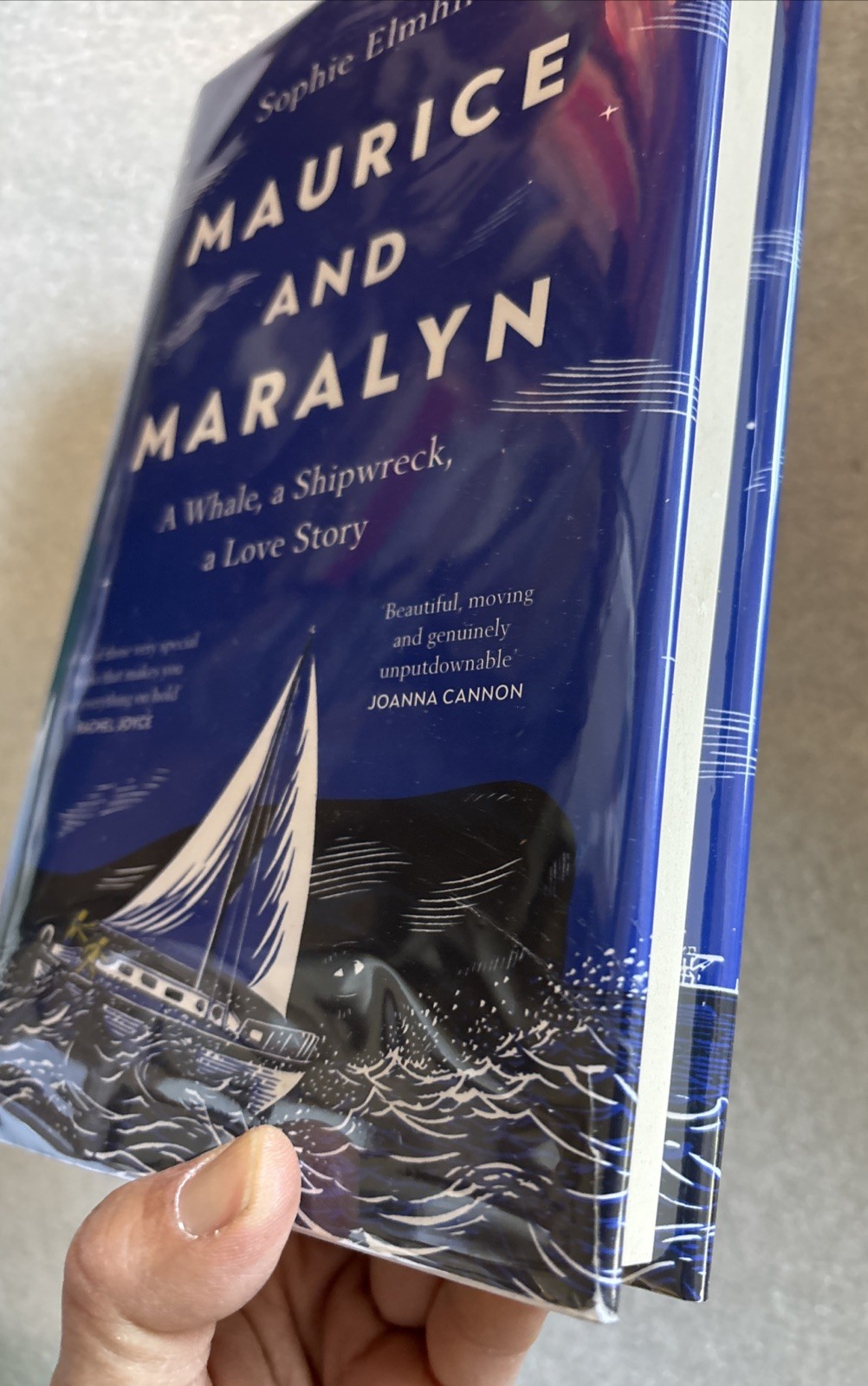 Maurice and Maralyn by Sophie Elmhirst [Winner of the Nero Book Awards] torn DJ
