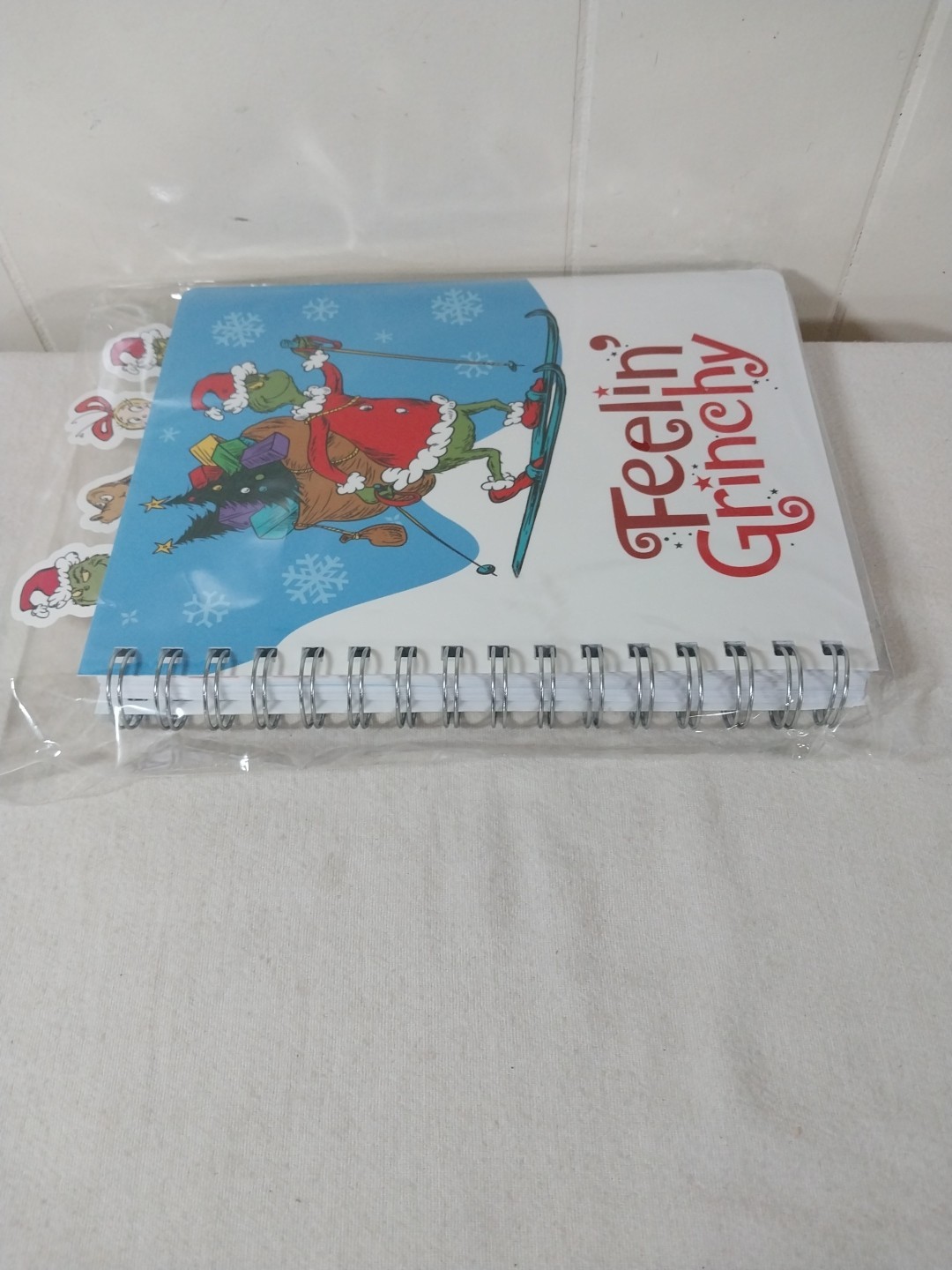 New The Grinch Journal Dr. Seuss Christmas/Holiday Feelin Grinchy 96 Pages