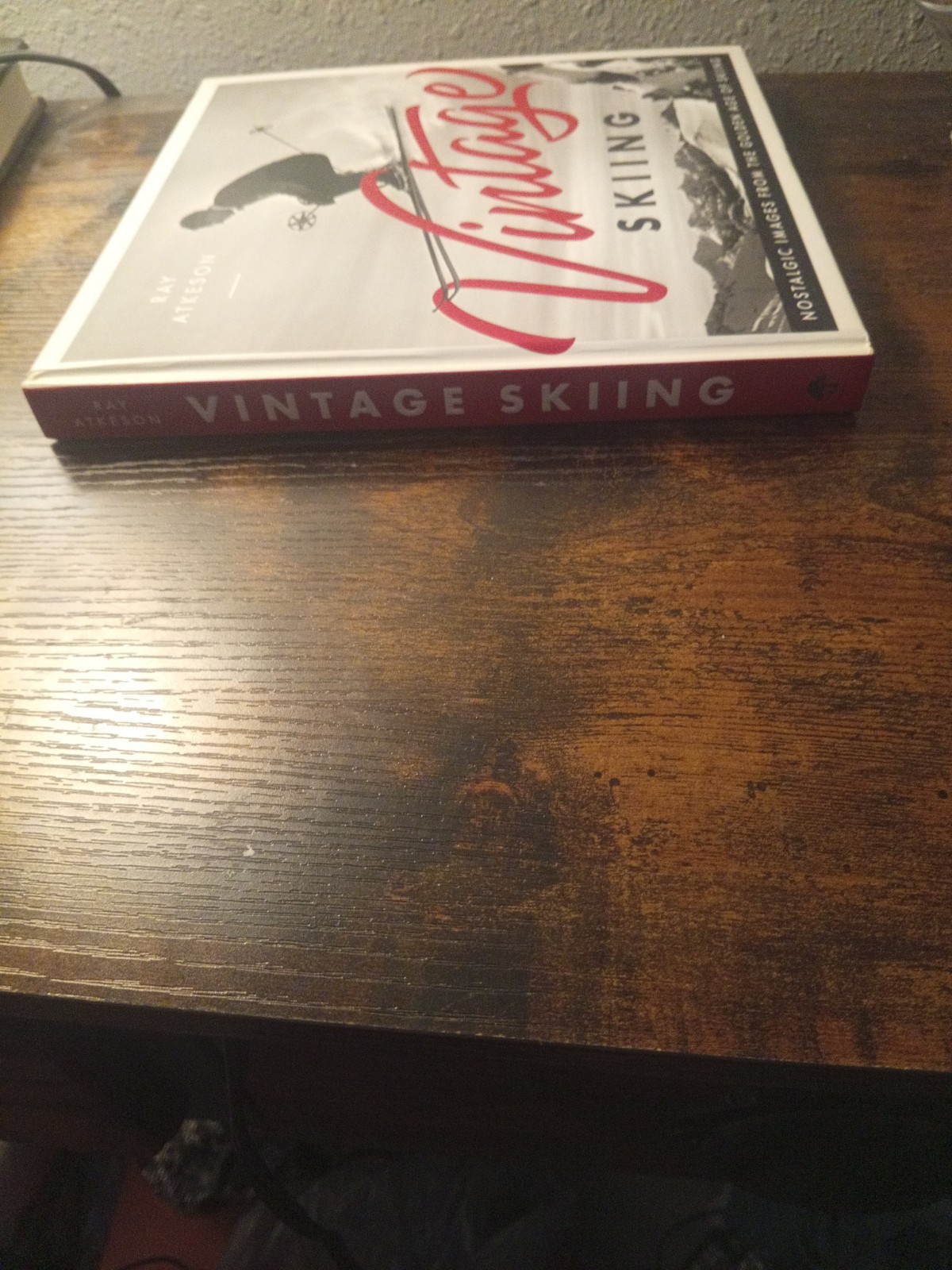 Vintage Skiing Book By Ray Atkeson, 1st Ed