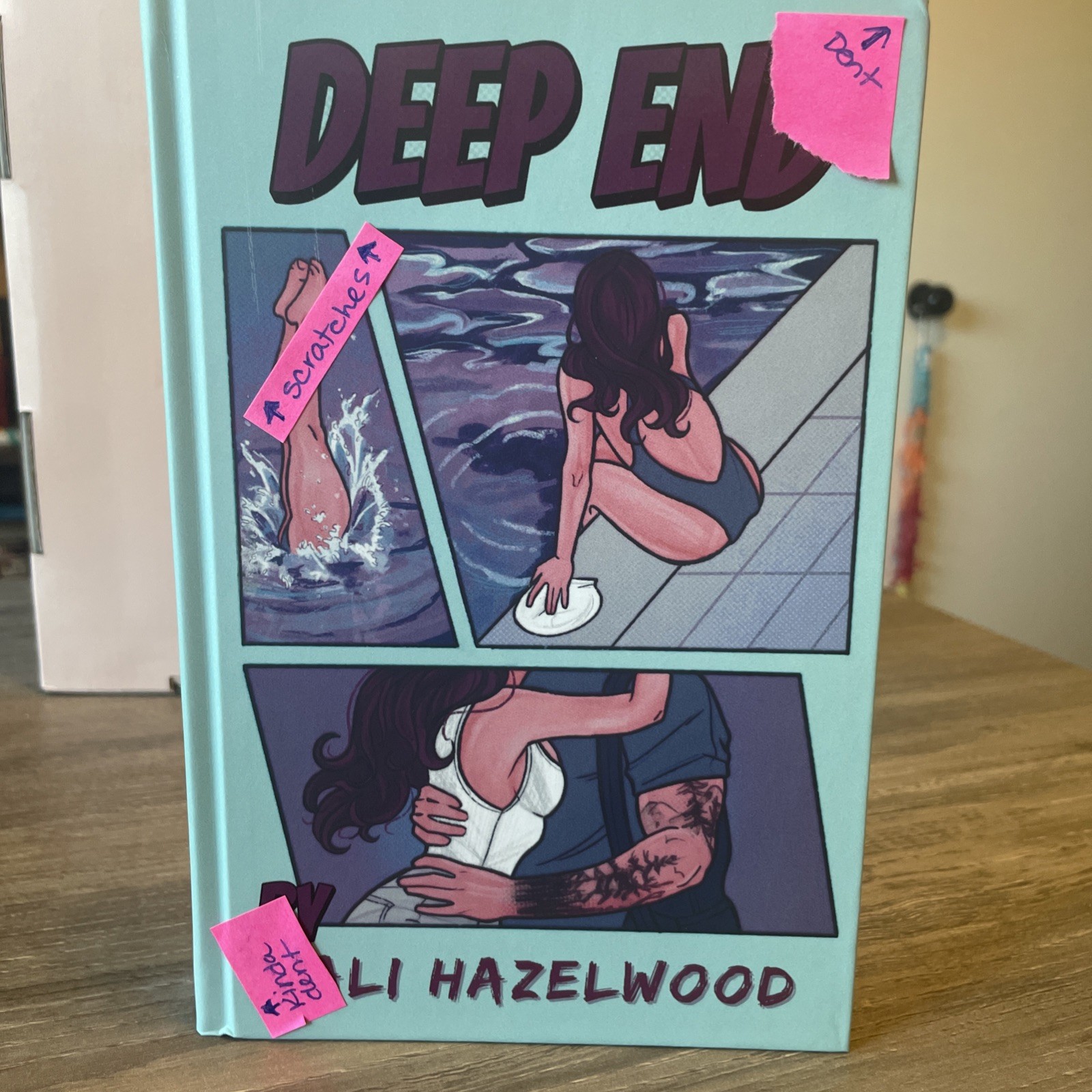 Deep End by Ali Hazelwood! Probably Smut Edition! Hardcover Romance Novel! Rare!