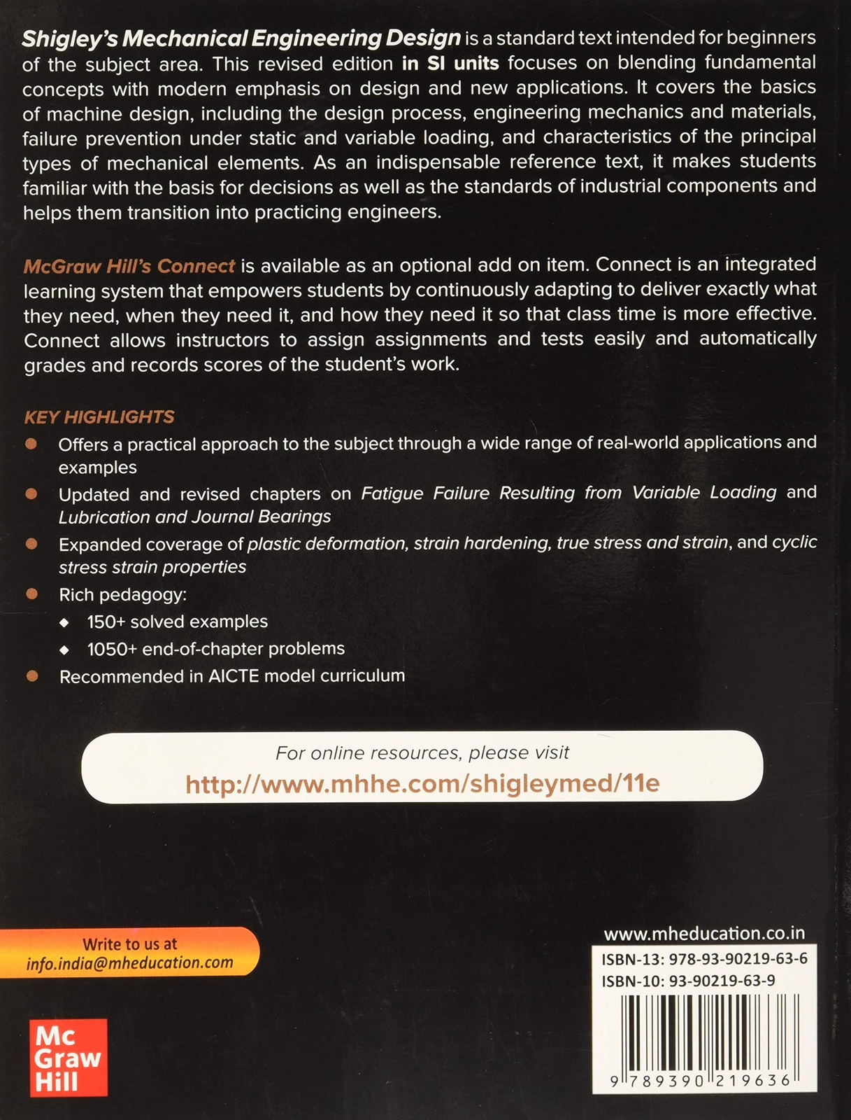 Shigleys Mechanical Engineering Design 11th Edtn By Richard Budynas, J. Keith N