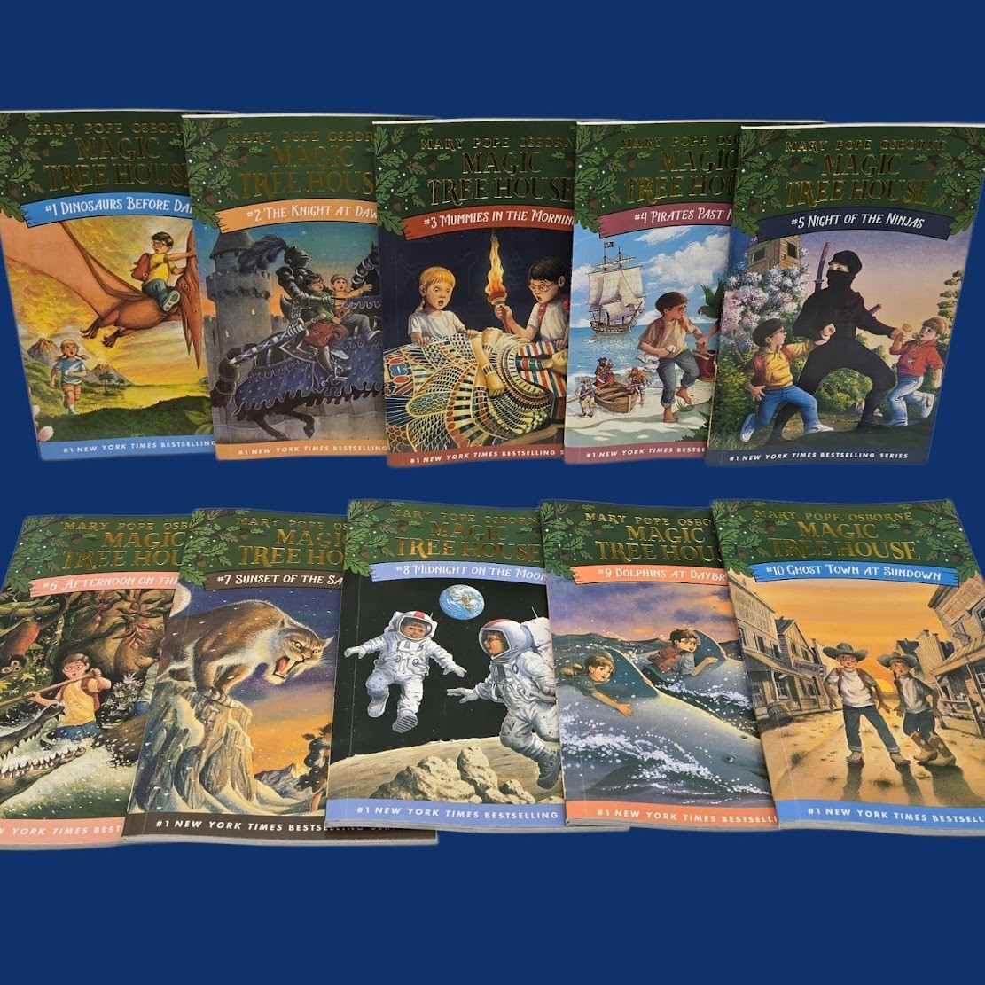 Set 5A: Magic Tree House A Library of Books 1-28 – Mary Pope Osborne Collection