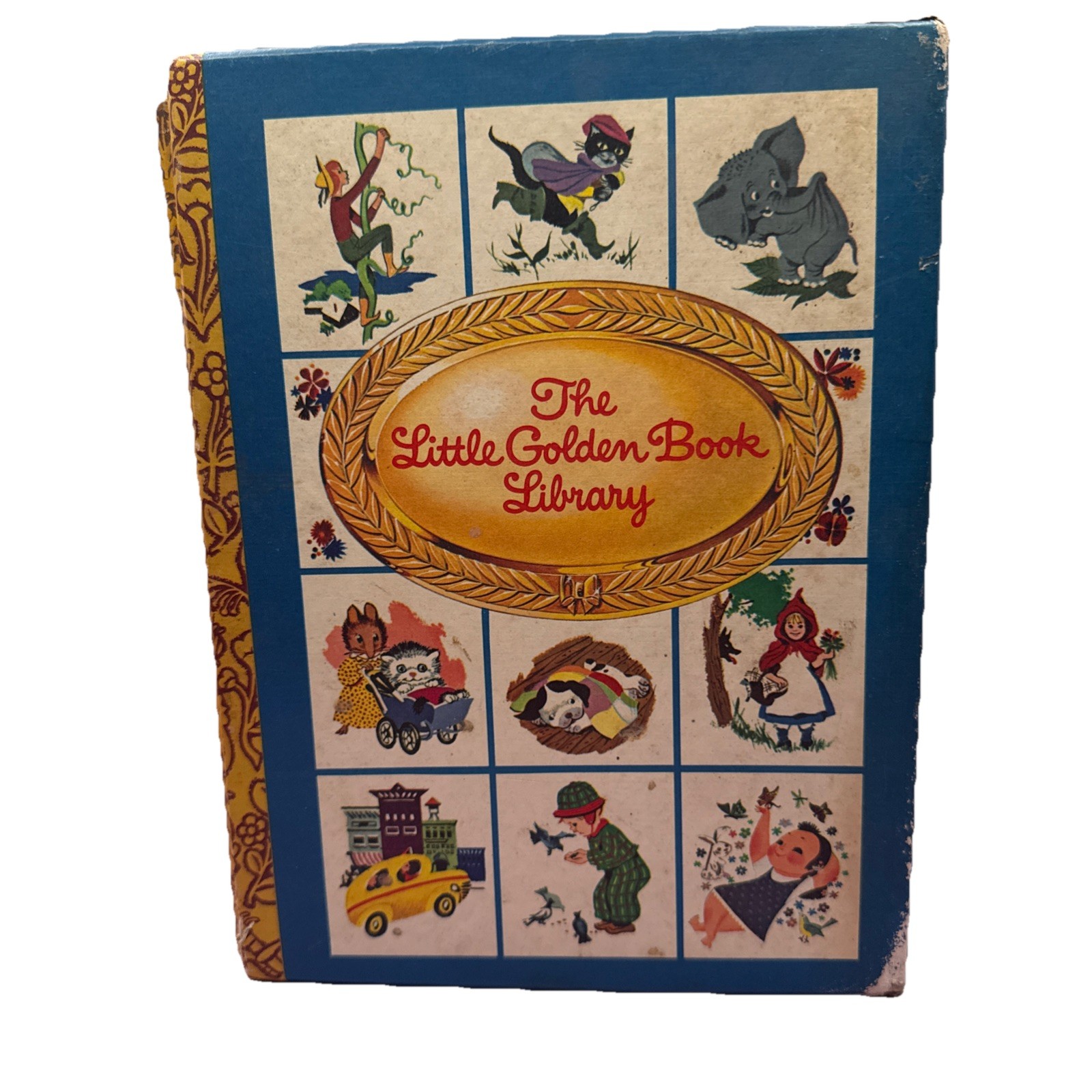 Vintage The Little Golden Book Library 1969 Four Book Boxed Set Hardcovers