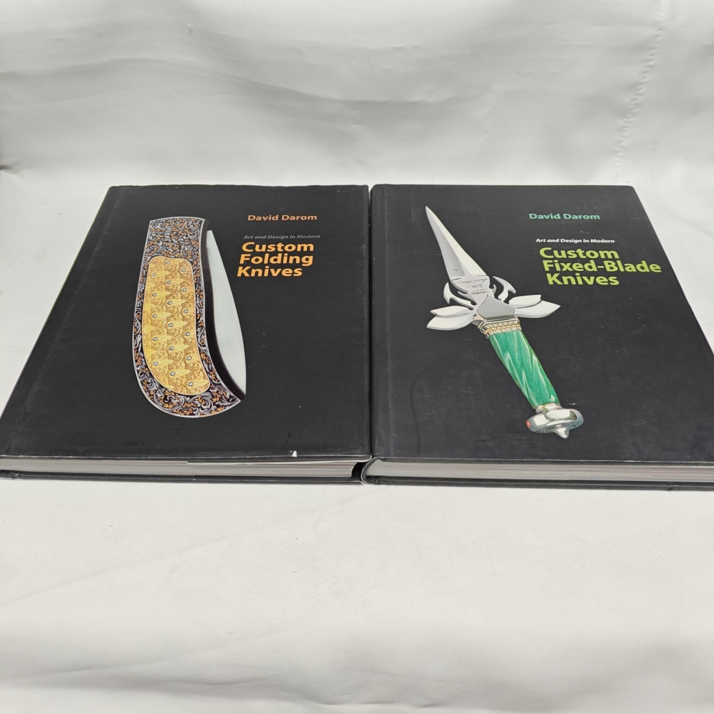 Two Books by Dr. David Darom: Art and Design in Modern Custom Fixed-Blade Knive