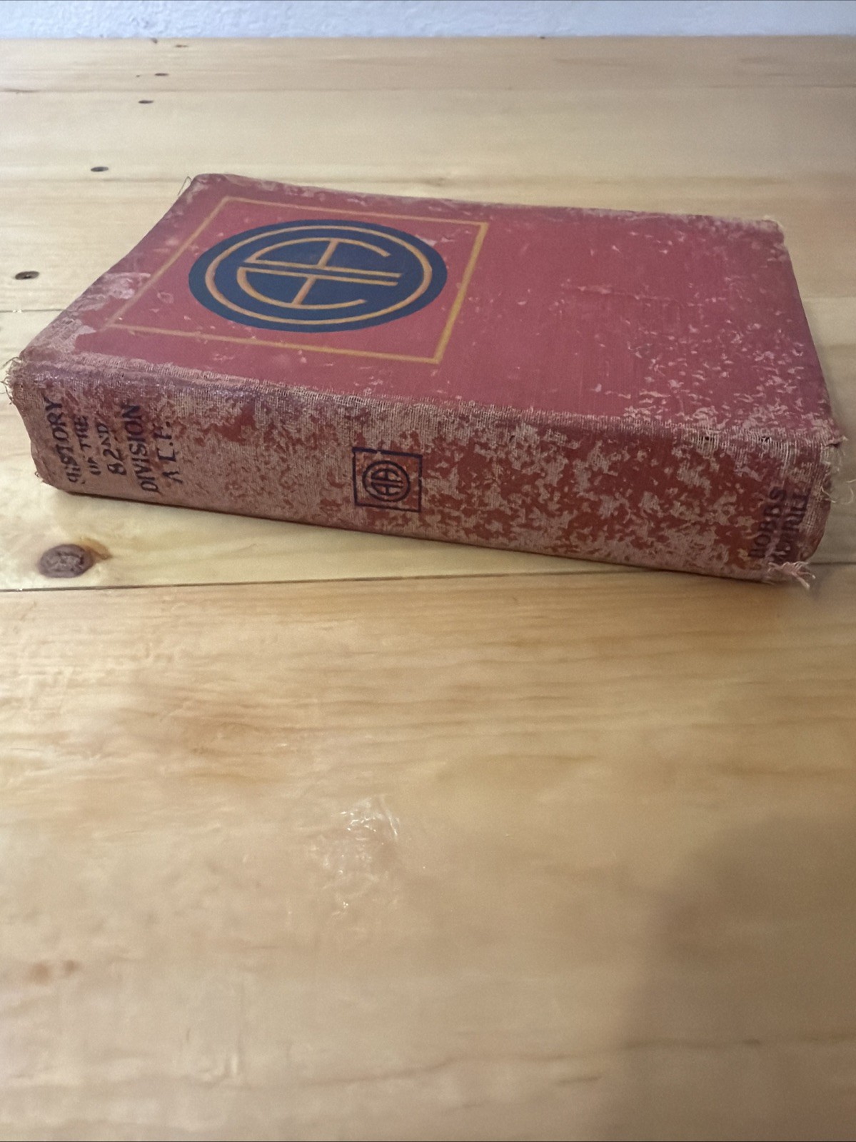 Vintage Official History of the 82nd Division American Expeditionary Forces 1919